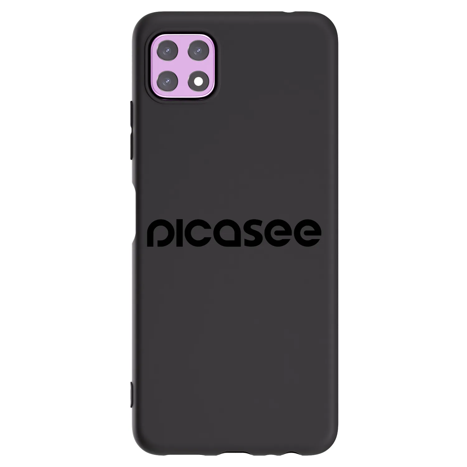 Picasee fekete szilikon tok az alábbi mobiltelefonokra Samsung Galaxy A22 A226B 5G - Picasee - new logo - black