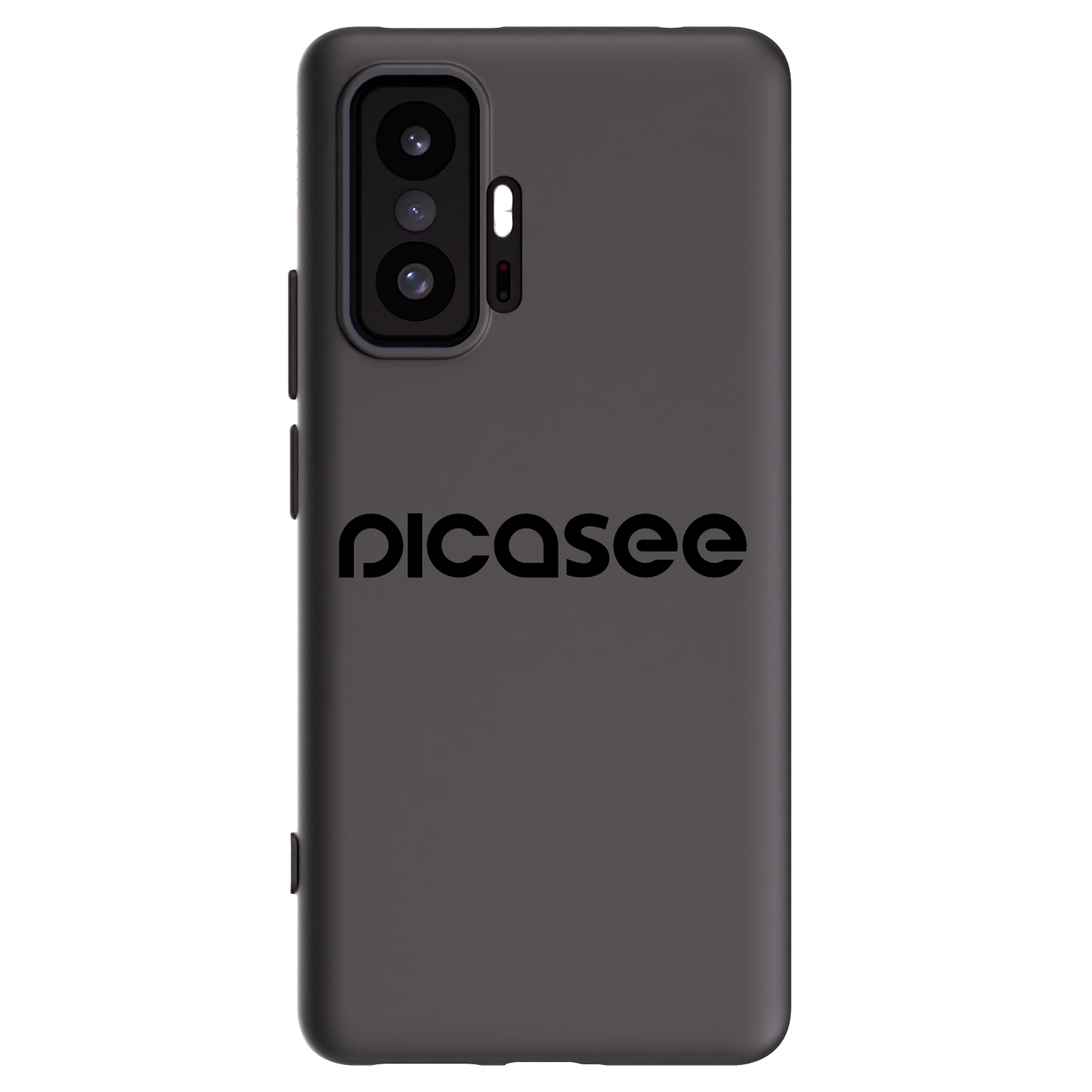 Picasee fekete szilikon tok az alábbi mobiltelefonokra Xiaomi 11T Pro - Picasee - new logo - black