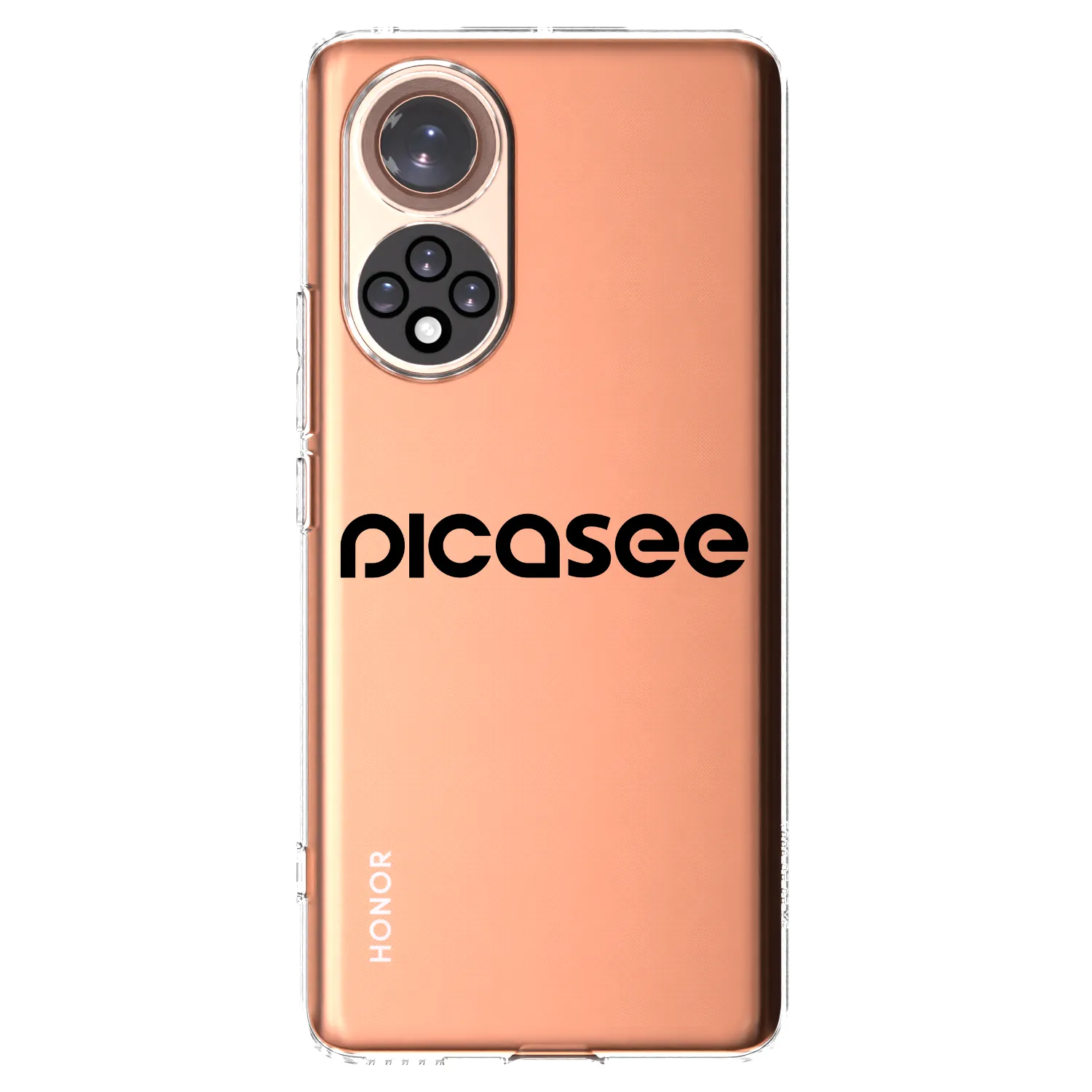 Picasee átlátszó szilikon tok az alábbi mobiltelefonokra Huawei Nova 9 - Picasee - new logo - black