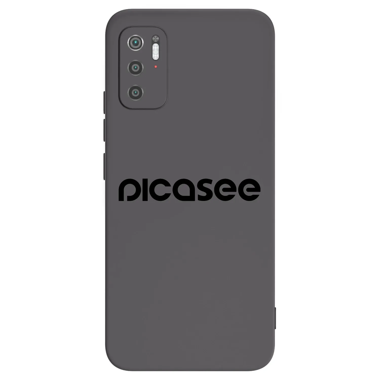 Picasee fekete szilikon tok az alábbi mobiltelefonokra Xiaomi Poco M3 Pro 5G - Picasee - new logo - black