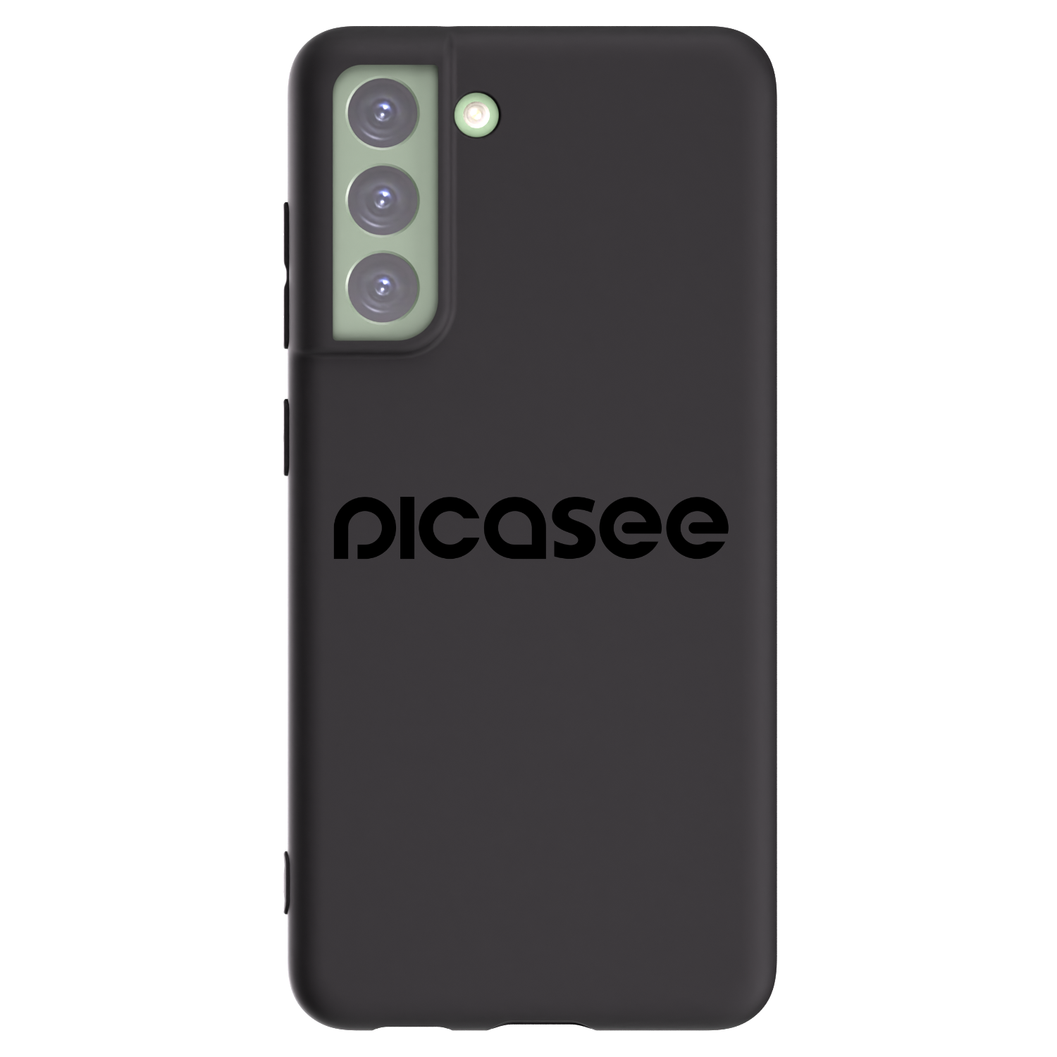 Picasee fekete szilikon tok az alábbi mobiltelefonokra Samsung Galaxy S21 FE 5G - Picasee - new logo - black