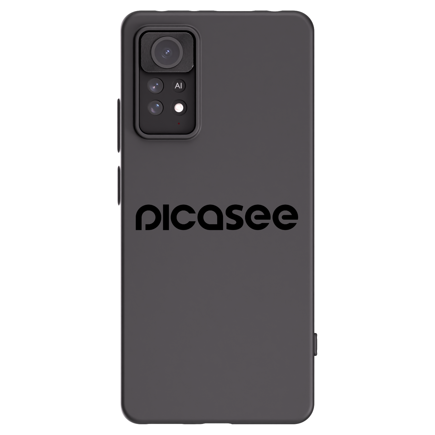 Picasee fekete szilikon tok az alábbi mobiltelefonokra Xiaomi Redmi Note 11 Pro 5G - Picasee - new logo - black