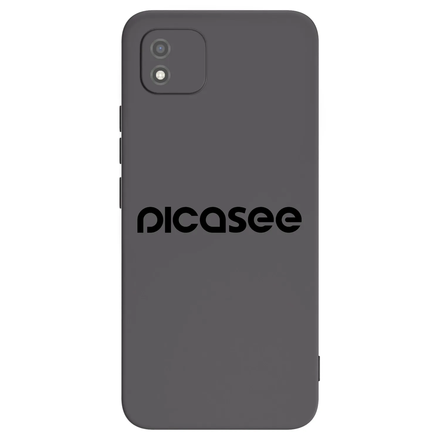 Picasee fekete szilikon tok az alábbi mobiltelefonokra Realme C11 (2021) - Picasee - new logo - black