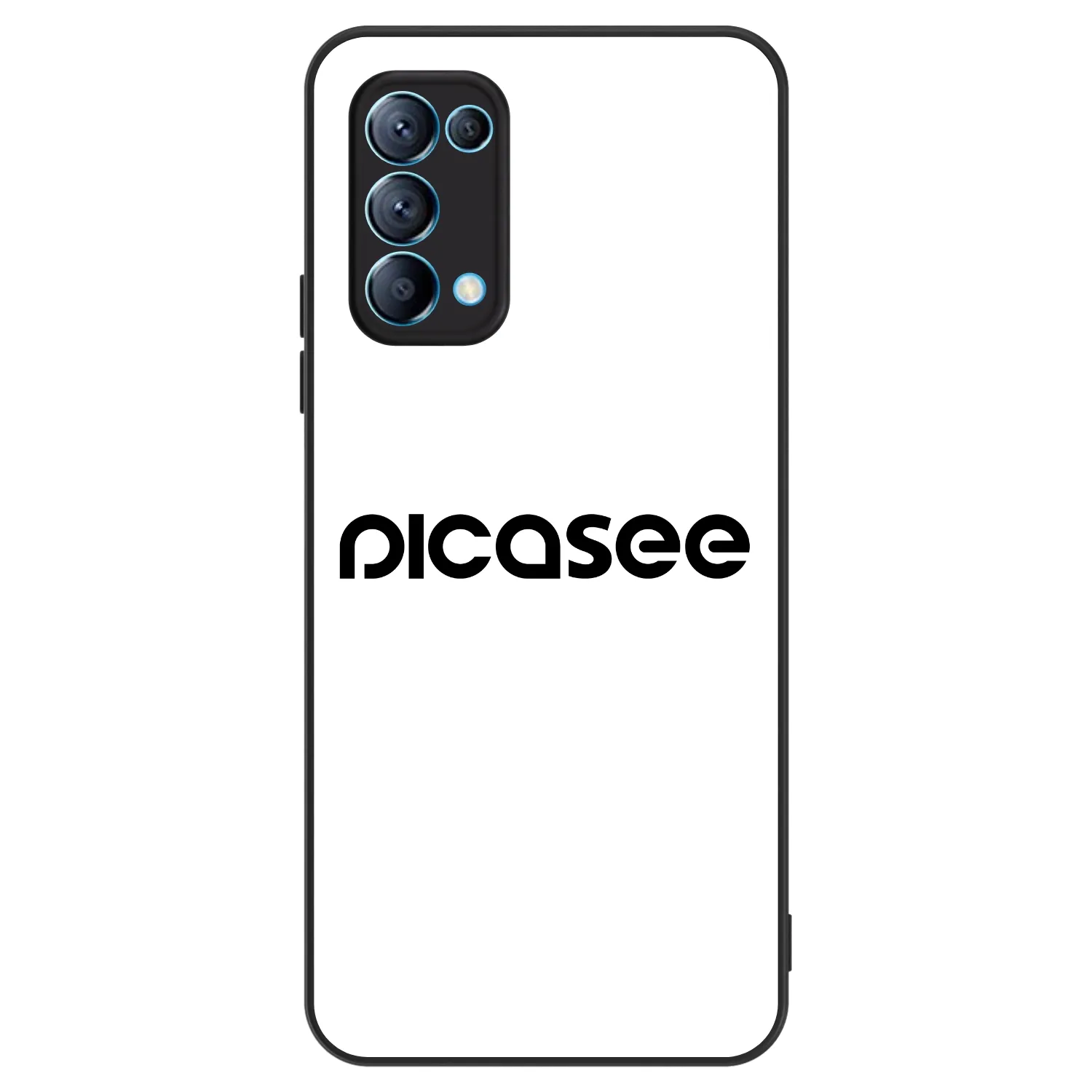 Picasee ULTIMATE CASE OPPO Reno 5 5G - készülékre - Picasee - new logo - black