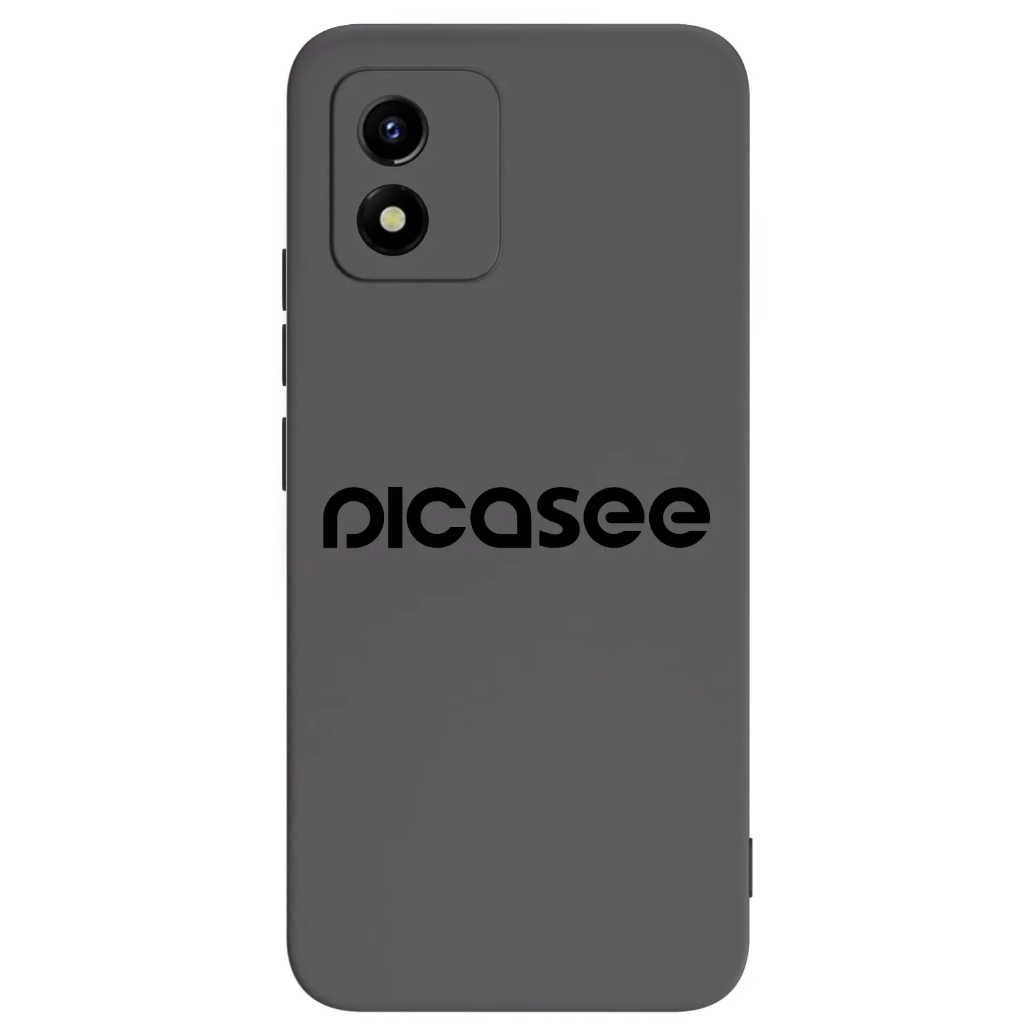 Picasee fekete szilikon tok az alábbi mobiltelefonokra Vivo Y01 - Picasee - new logo - black