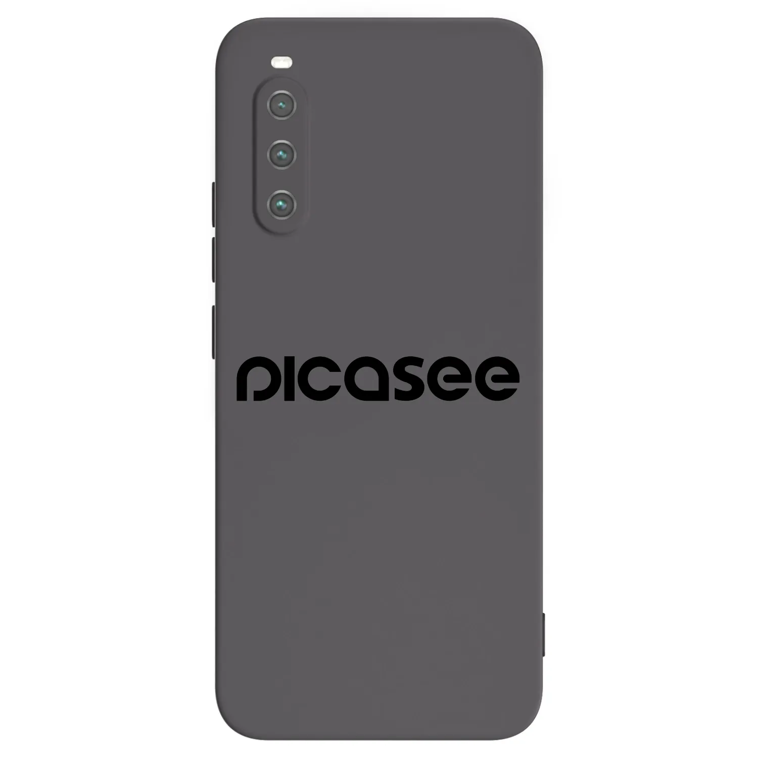 Picasee fekete szilikon tok az alábbi mobiltelefonokra Sony Xperia 10 IV 5G - Picasee - new logo - black