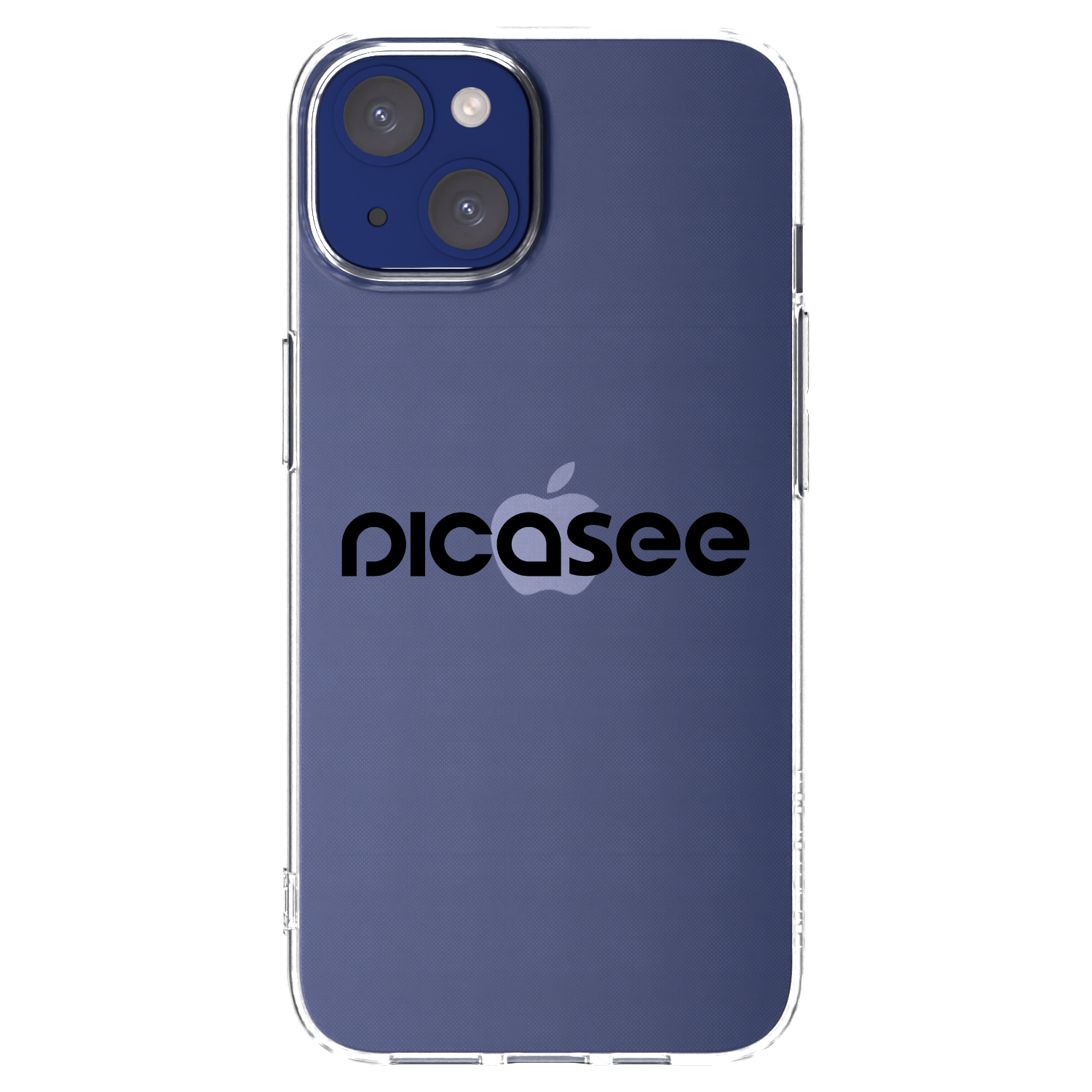Picasee átlátszó szilikon tok az alábbi mobiltelefonokra Apple iPhone 14 - Picasee - new logo - black