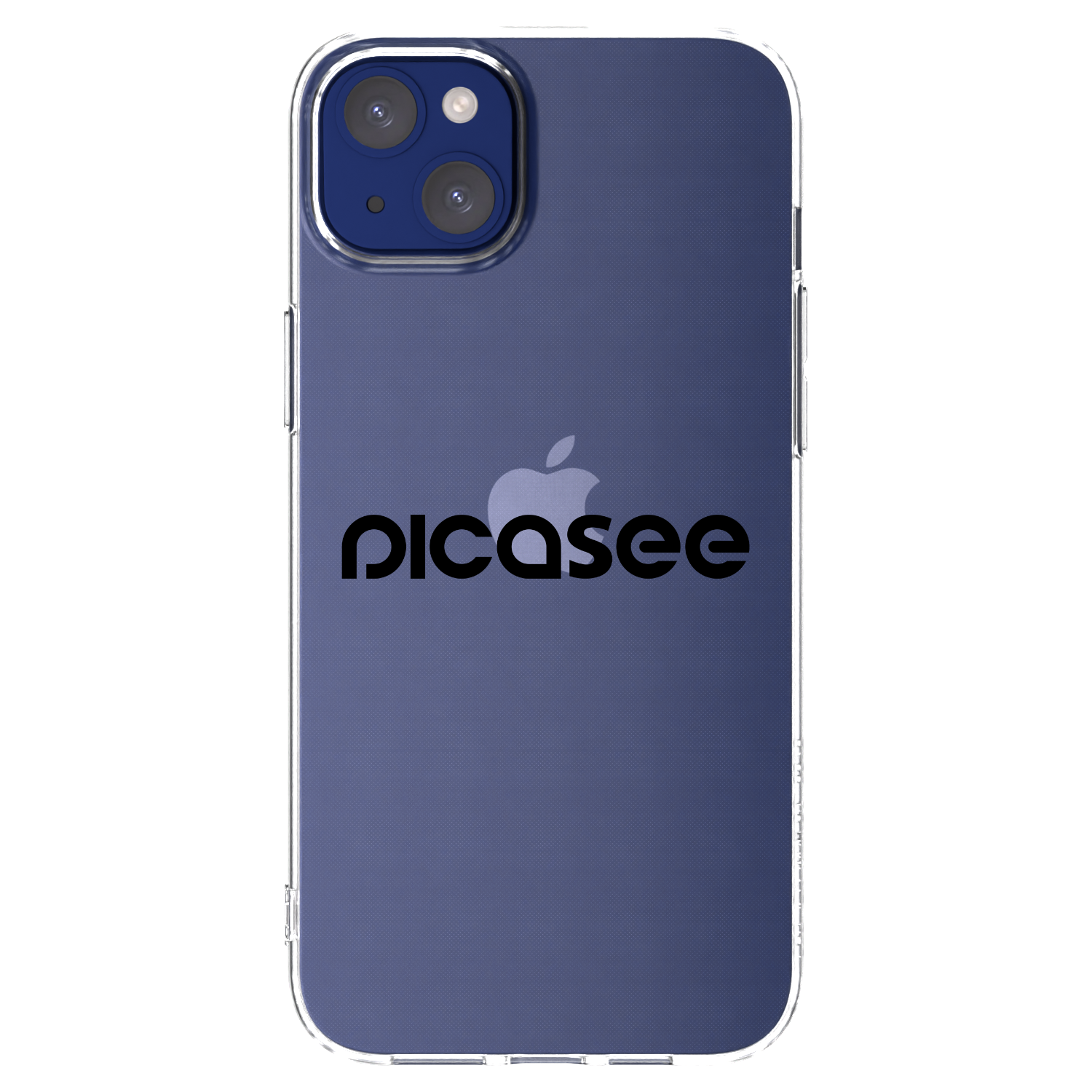 Picasee átlátszó szilikon tok az alábbi mobiltelefonokra Apple iPhone 14 Plus - Picasee - new logo - black