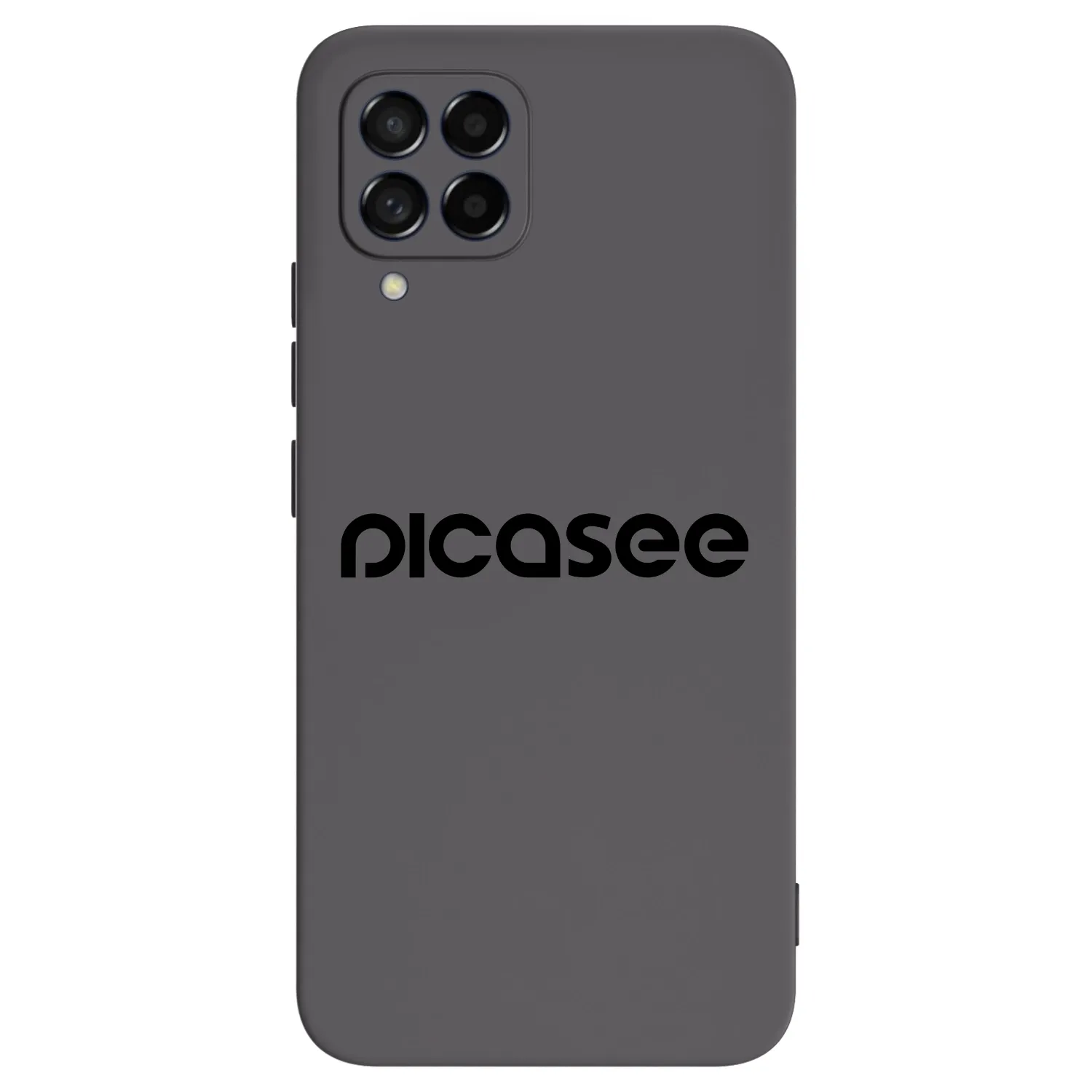 Picasee fekete szilikon tok az alábbi mobiltelefonokra Samsung Galaxy M53 5G - Picasee - new logo - black