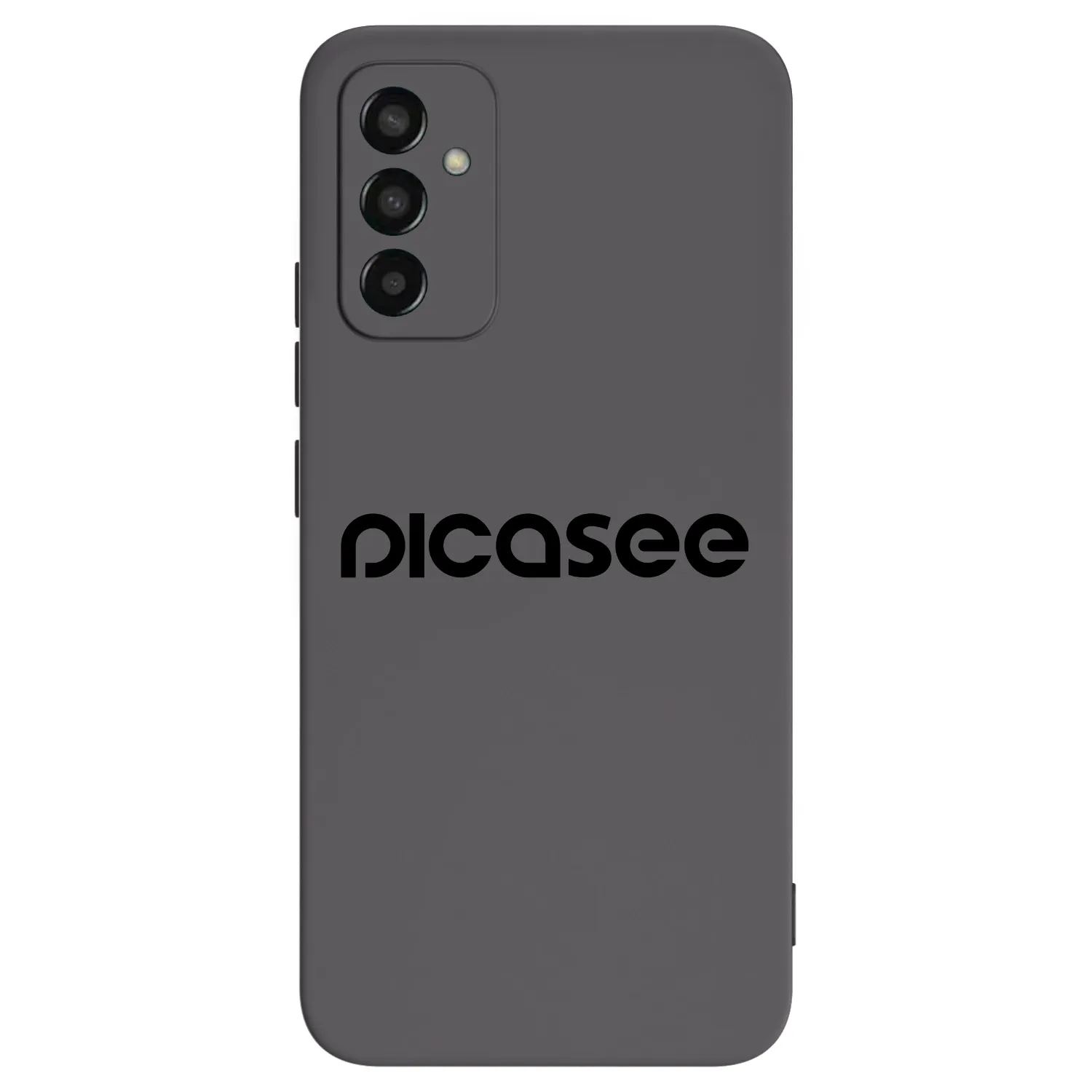Picasee fekete szilikon tok az alábbi mobiltelefonokra Samsung Galaxy M13 M135F - Picasee - new logo - black