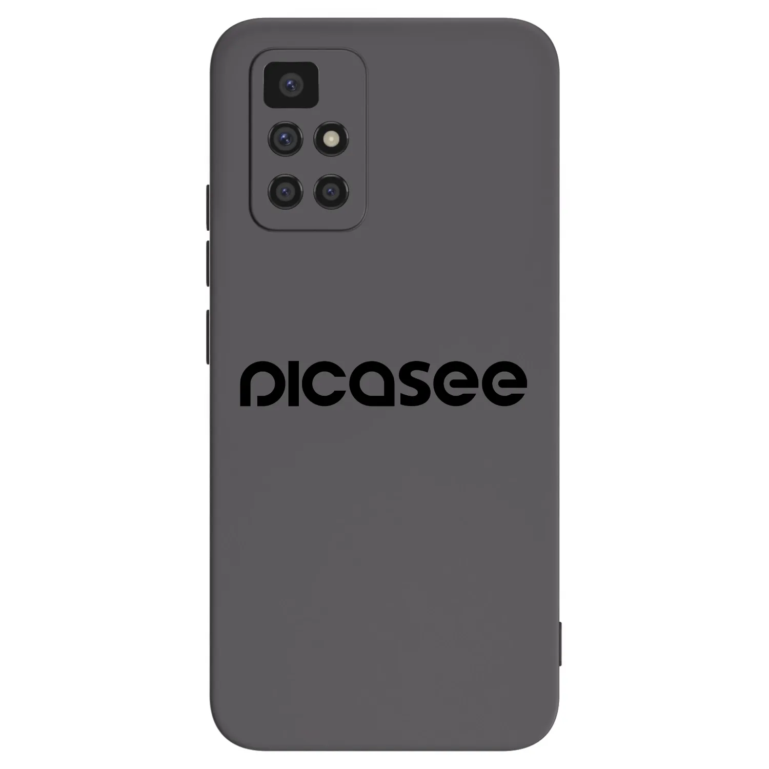 Picasee fekete szilikon tok az alábbi mobiltelefonokra Xiaomi Redmi 10 (2022) - Picasee - new logo - black