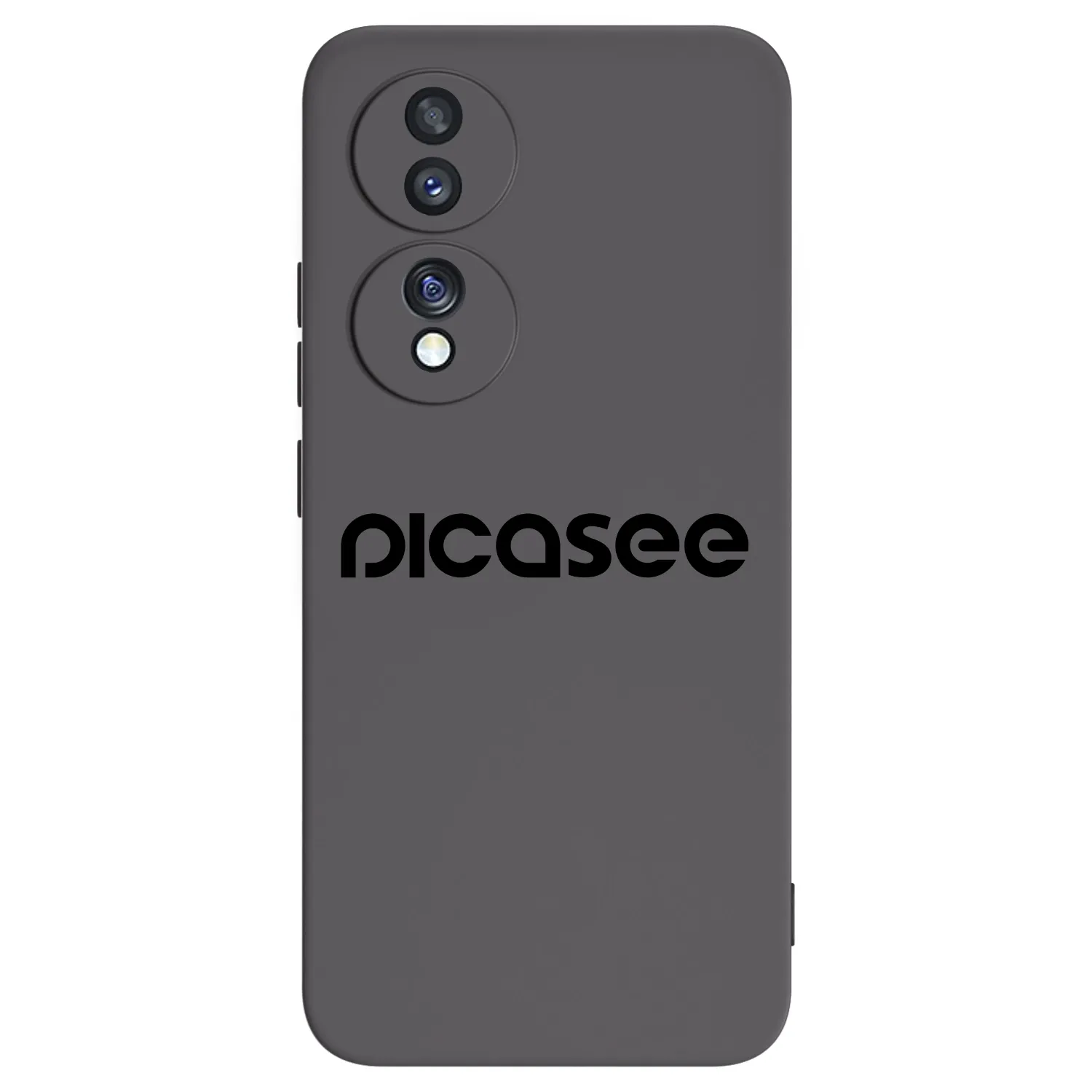 Picasee fekete szilikon tok az alábbi mobiltelefonokra Honor 70 - Picasee - new logo - black