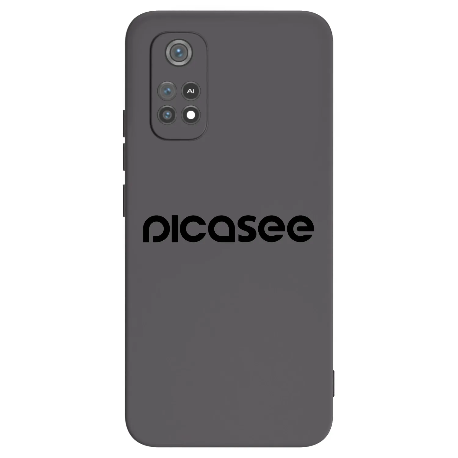 Picasee fekete szilikon tok az alábbi mobiltelefonokra Xiaomi Poco M4 Pro - Picasee - new logo - black