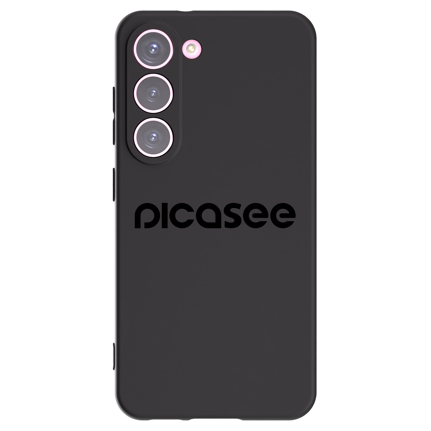 Picasee fekete szilikon tok az alábbi mobiltelefonokra Samsung Galaxy S23 5G - Picasee - new logo - black