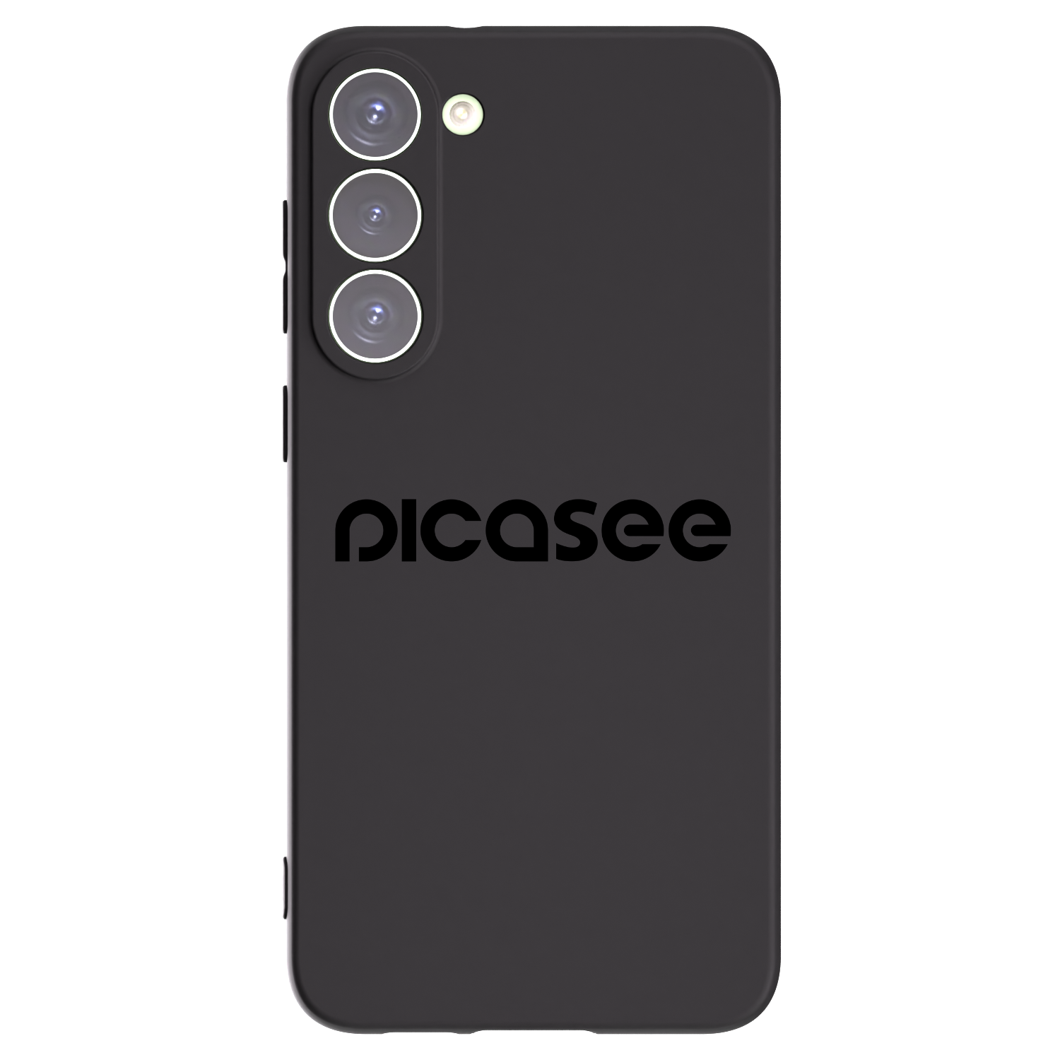Picasee fekete szilikon tok az alábbi mobiltelefonokra Samsung Galaxy S23+ 5G - Picasee - new logo - black