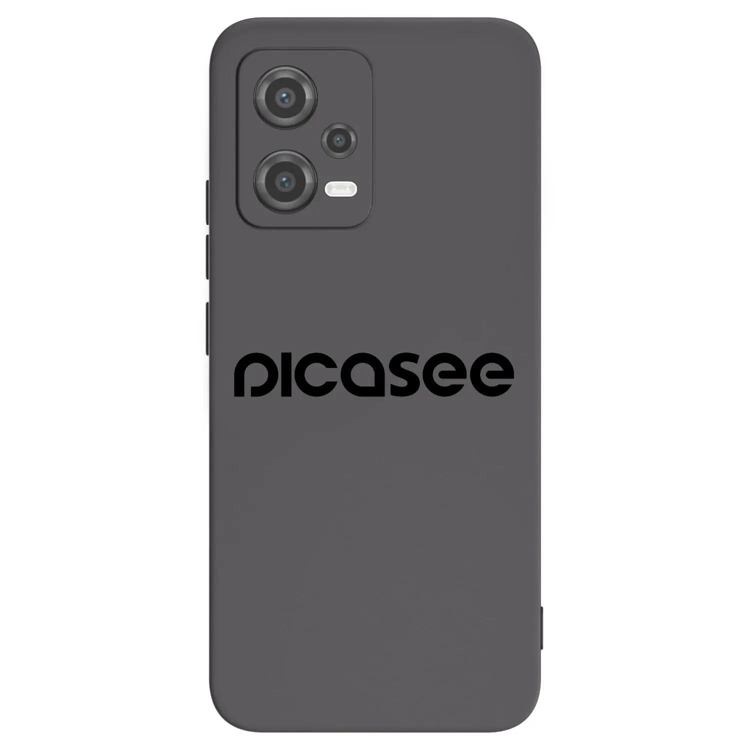 Picasee fekete szilikon tok az alábbi mobiltelefonokra Xiaomi Poco X5 - Picasee - new logo - black