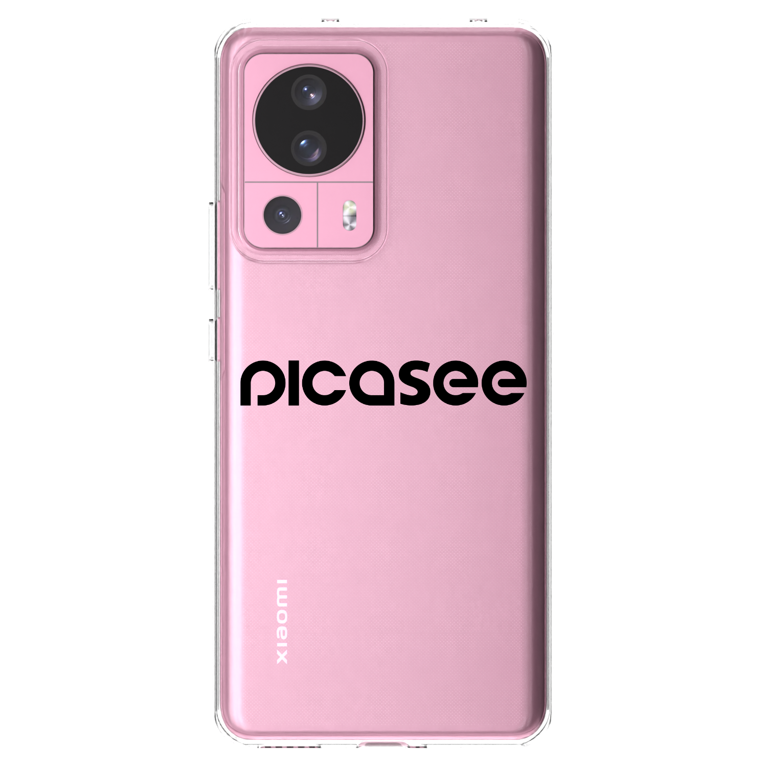 Picasee átlátszó szilikon tok az alábbi mobiltelefonokra Xiaomi 13 Lite - Picasee - new logo - black