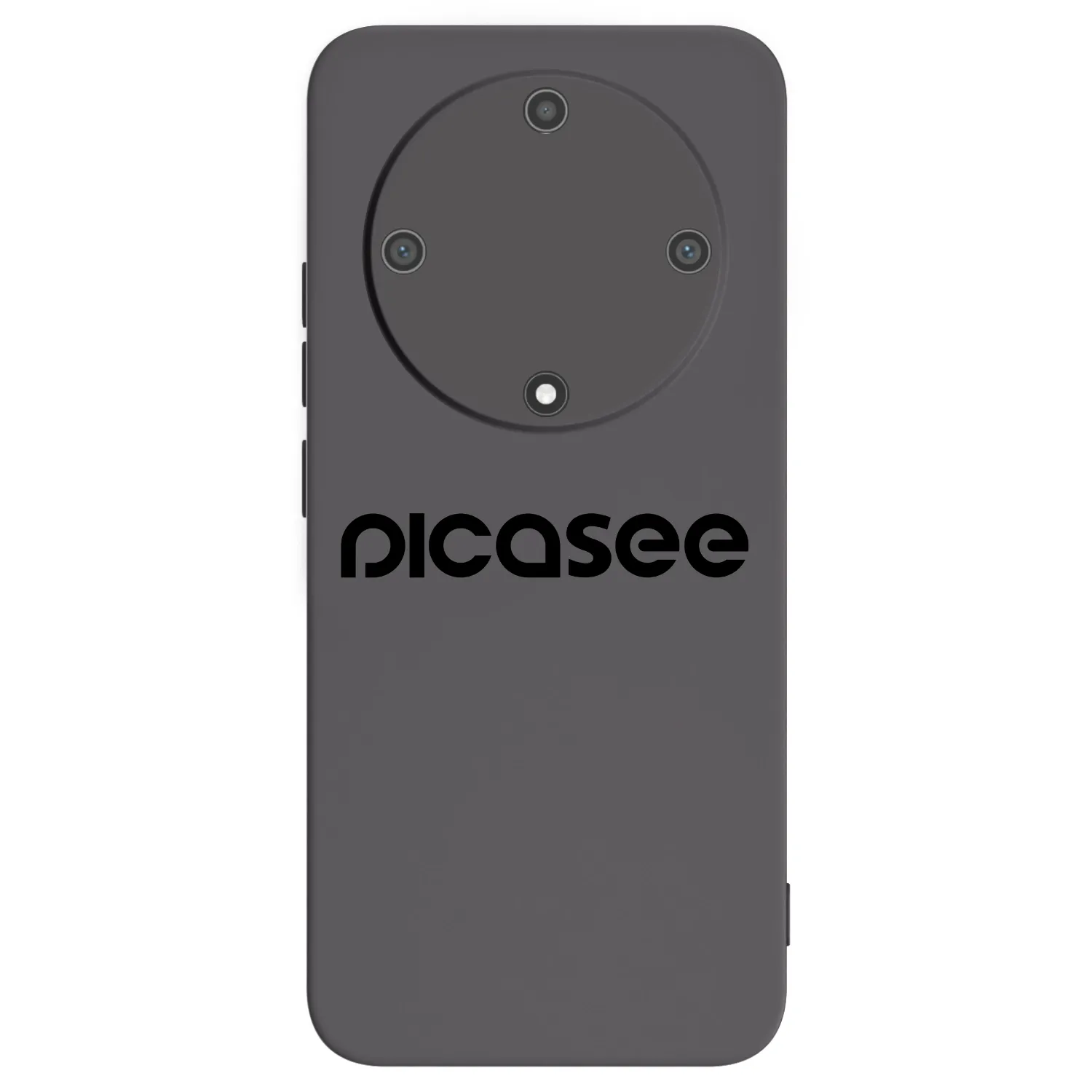 Picasee fekete szilikon tok az alábbi mobiltelefonokra Honor Magic5 Lite 5G - Picasee - new logo - black