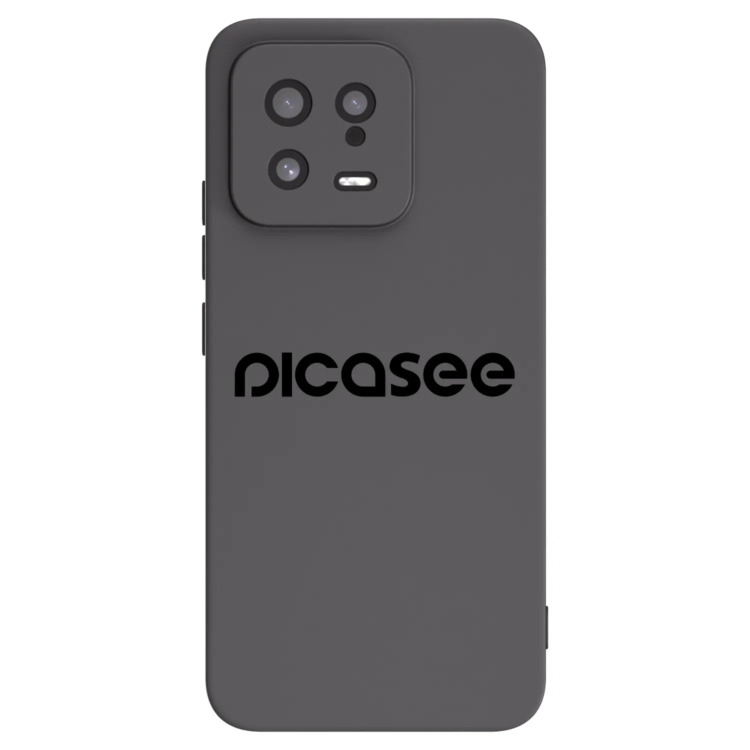 Picasee fekete szilikon tok az alábbi mobiltelefonokra Xiaomi 13 - Picasee - new logo - black