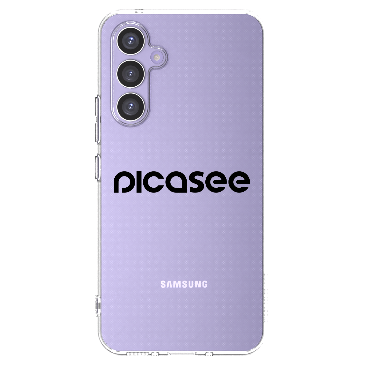 Picasee átlátszó szilikon tok az alábbi mobiltelefonokra Samsung Galaxy A54 5G A546B - Picasee - new logo - black
