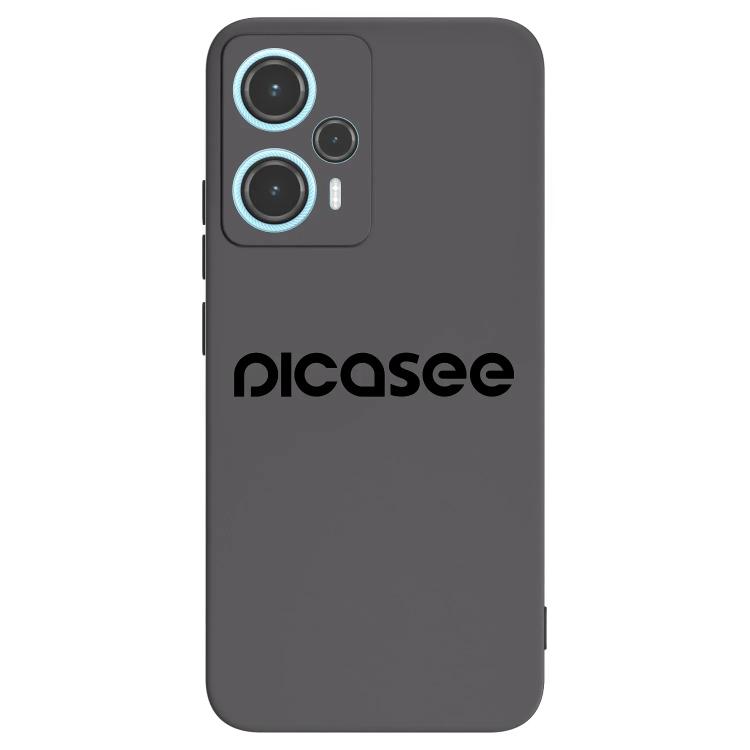 Picasee fekete szilikon tok az alábbi mobiltelefonokra Xiaomi Poco F5 - Picasee - new logo - black