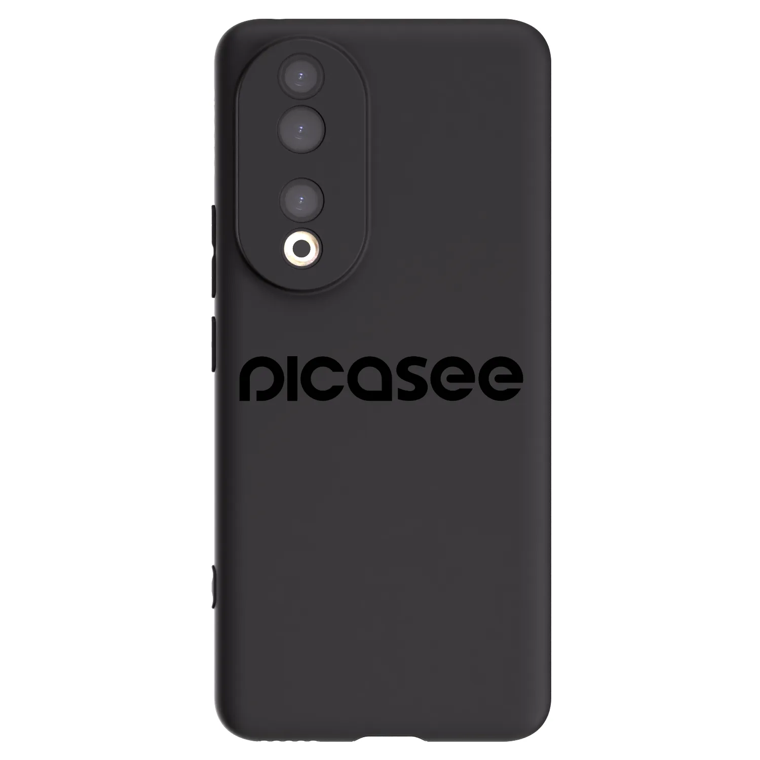 Picasee fekete szilikon tok az alábbi mobiltelefonokra Honor 90 5G - Picasee - new logo - black