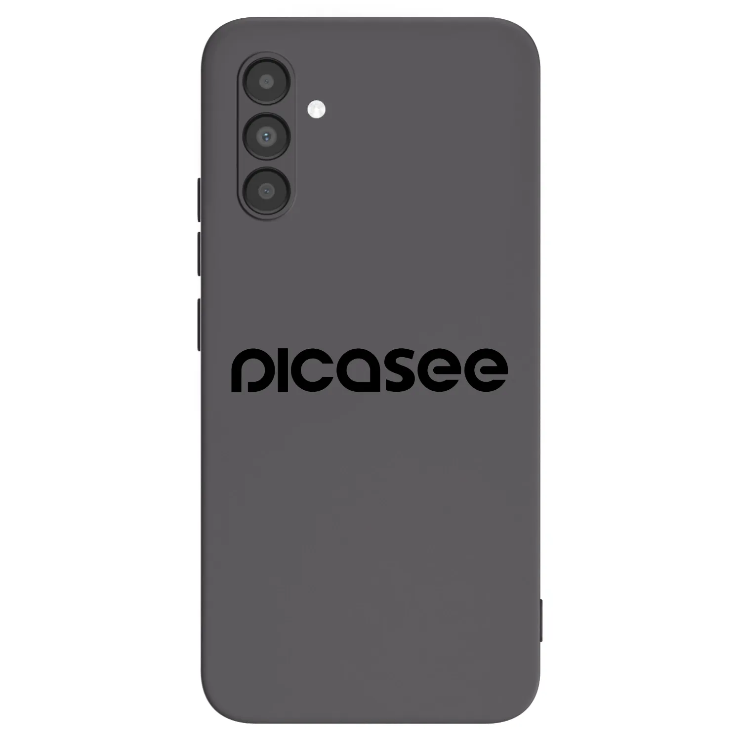 Picasee fekete szilikon tok az alábbi mobiltelefonokra Samsung Galaxy A04s A047F - Picasee - new logo - black