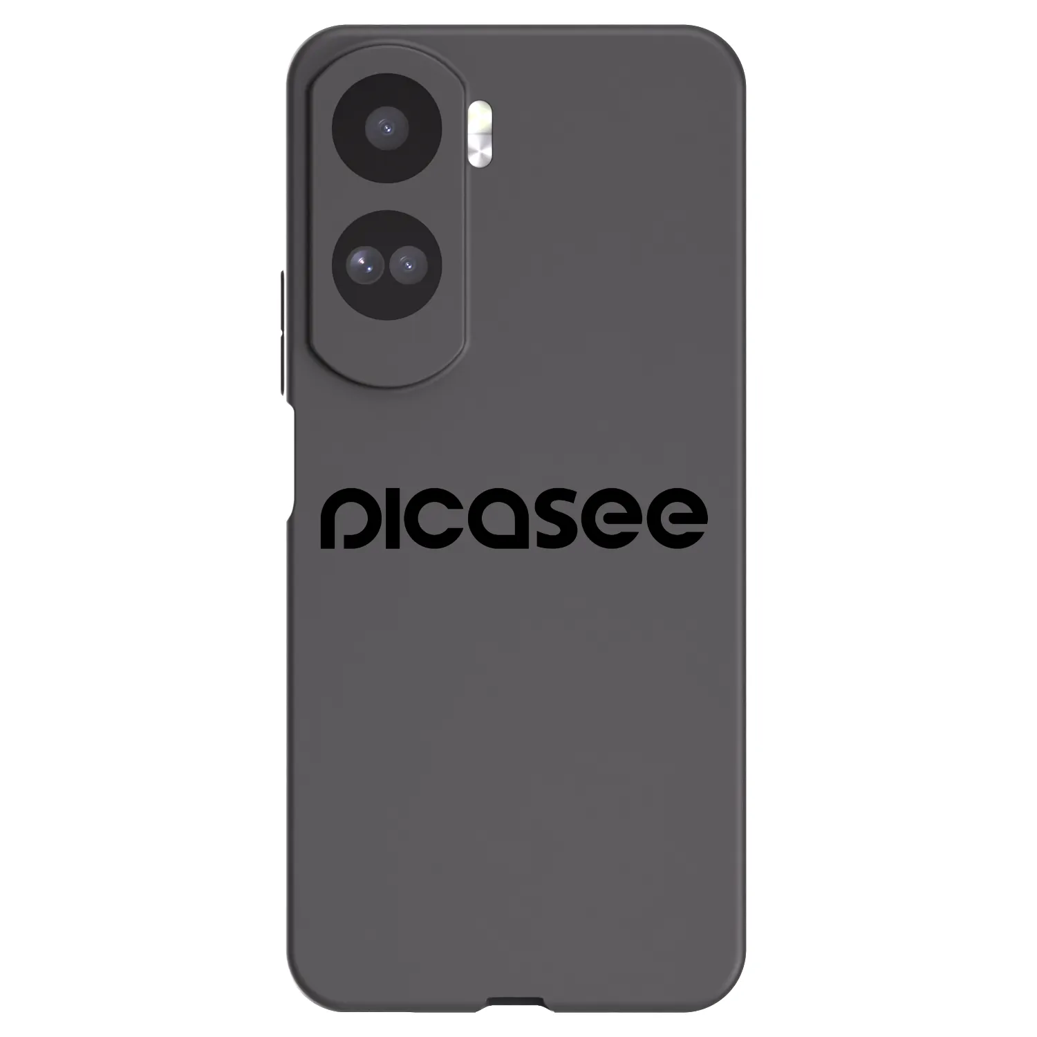Picasee fekete szilikon tok az alábbi mobiltelefonokra Honor 90 Lite 5G - Picasee - new logo - black
