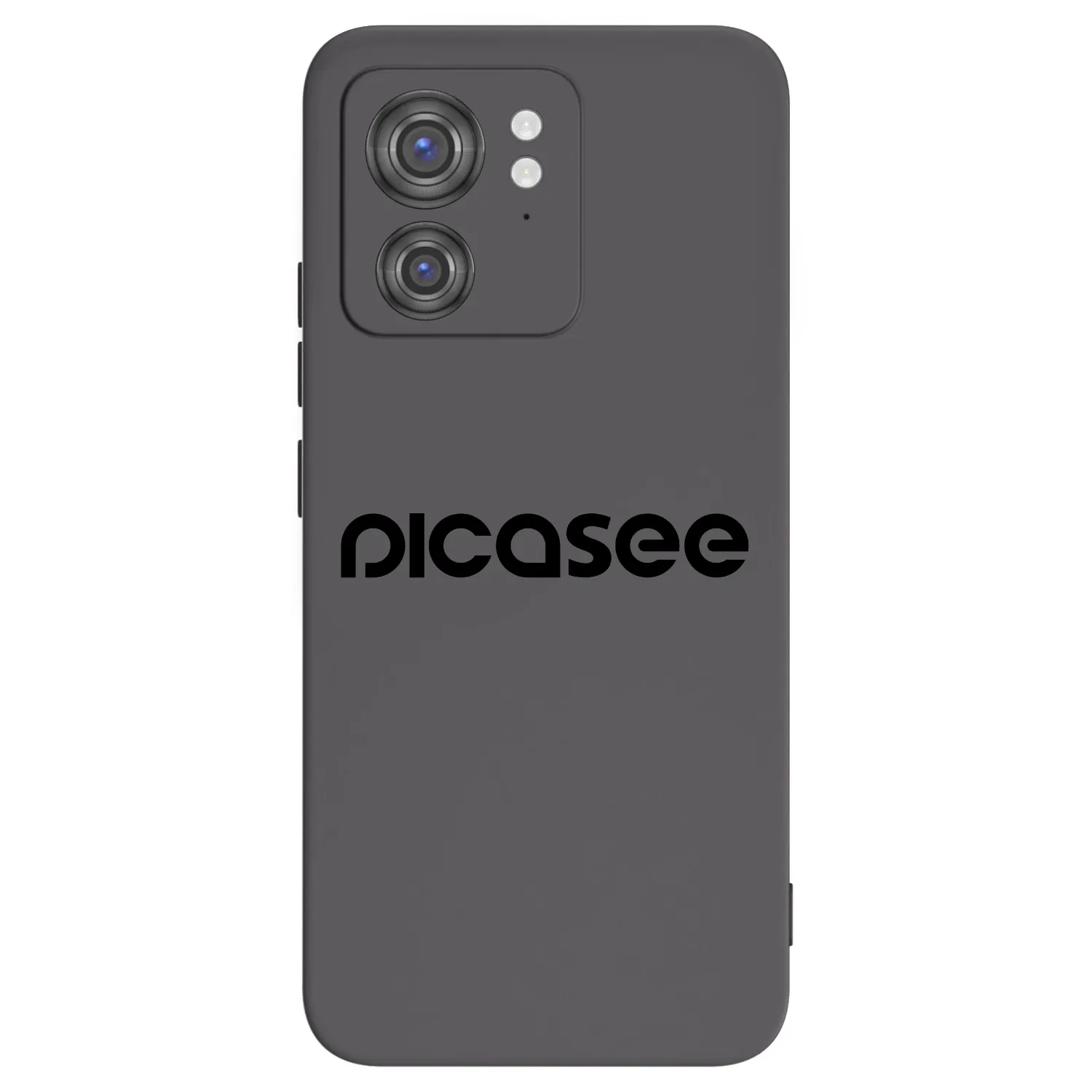 Picasee fekete szilikon tok az alábbi mobiltelefonokra Motorola Edge 40 - Picasee - new logo - black