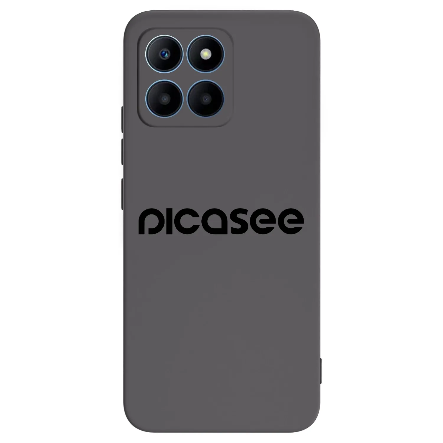 Picasee fekete szilikon tok az alábbi mobiltelefonokra Honor 70 Lite - Picasee - new logo - black