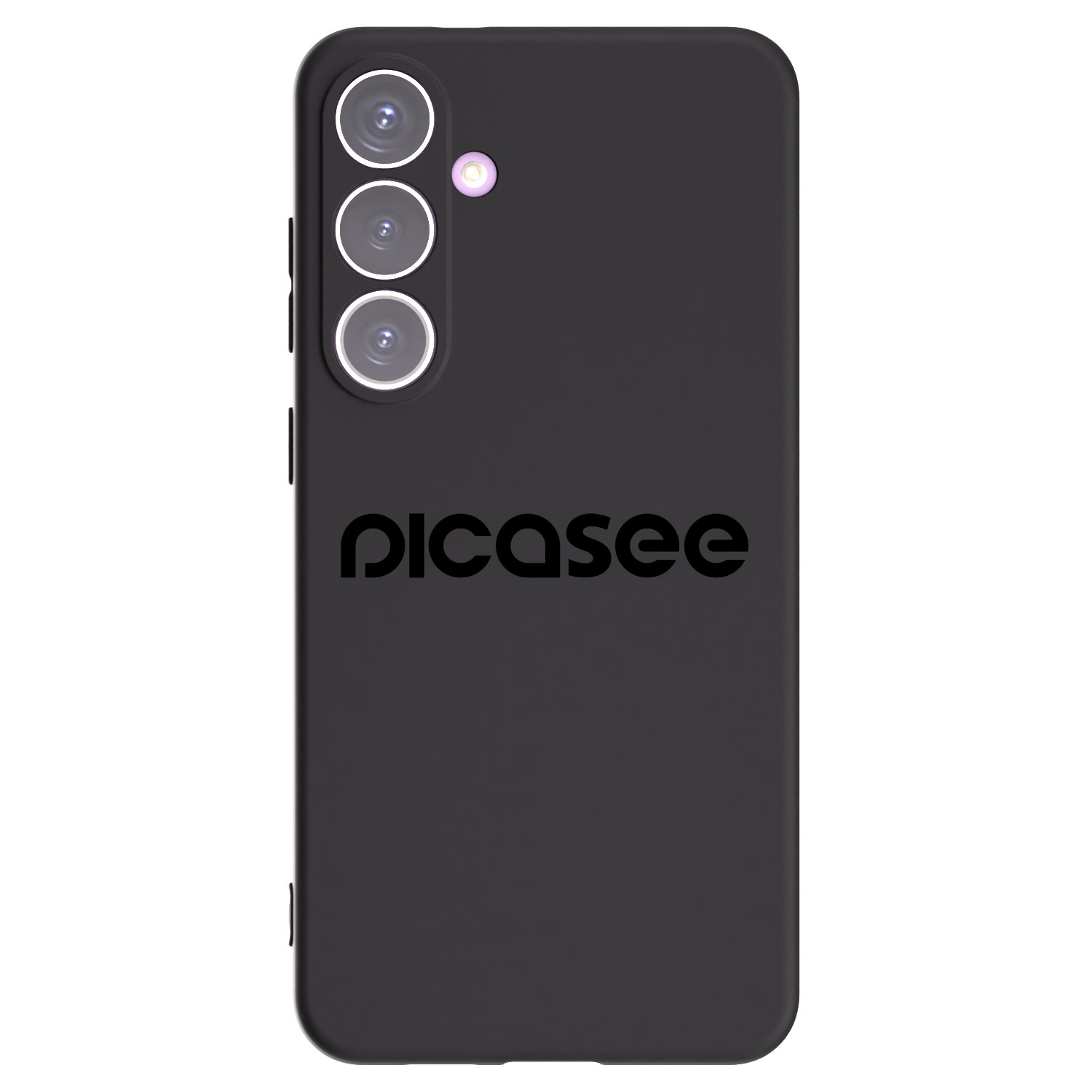 Picasee fekete szilikon tok az alábbi mobiltelefonokra Samsung Galaxy S24+ S926B 5G - Picasee - new logo - black