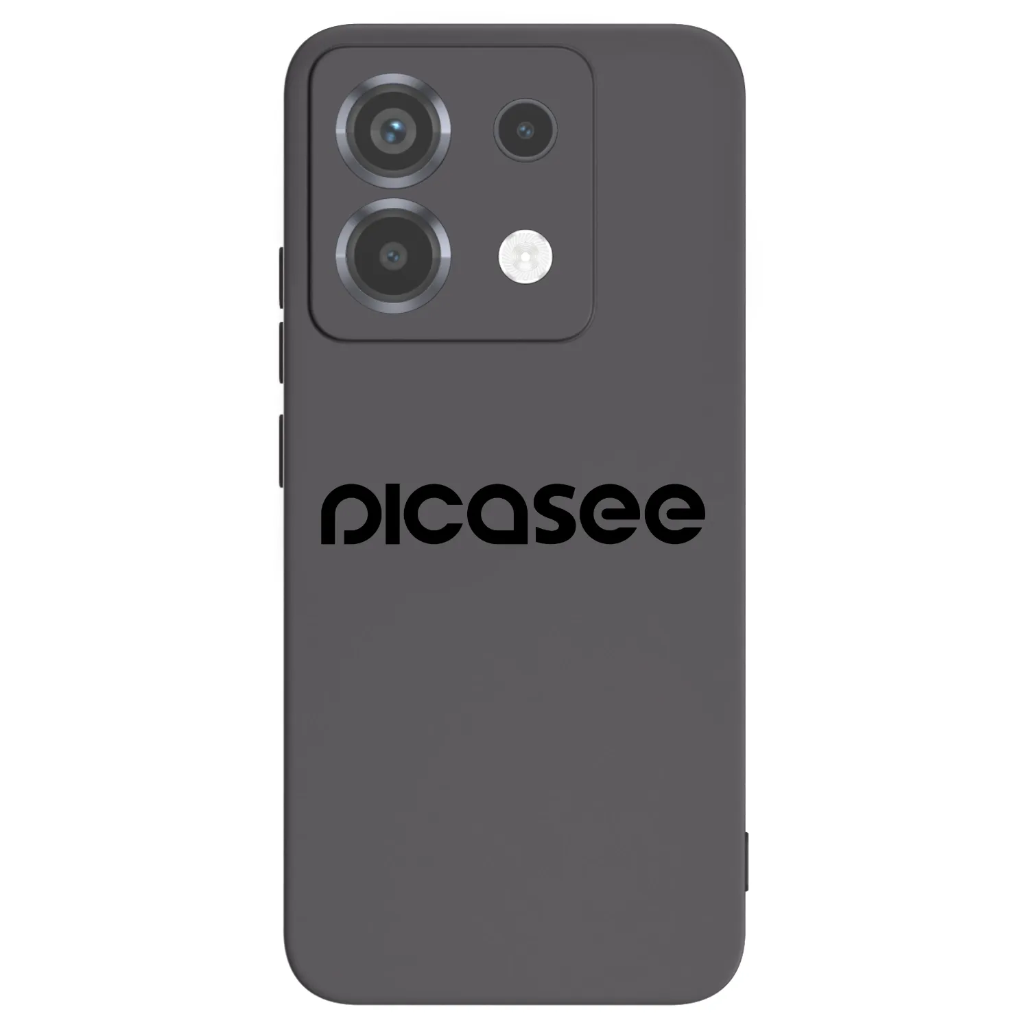 Picasee fekete szilikon tok az alábbi mobiltelefonokra Xiaomi Poco X6 - Picasee - new logo - black