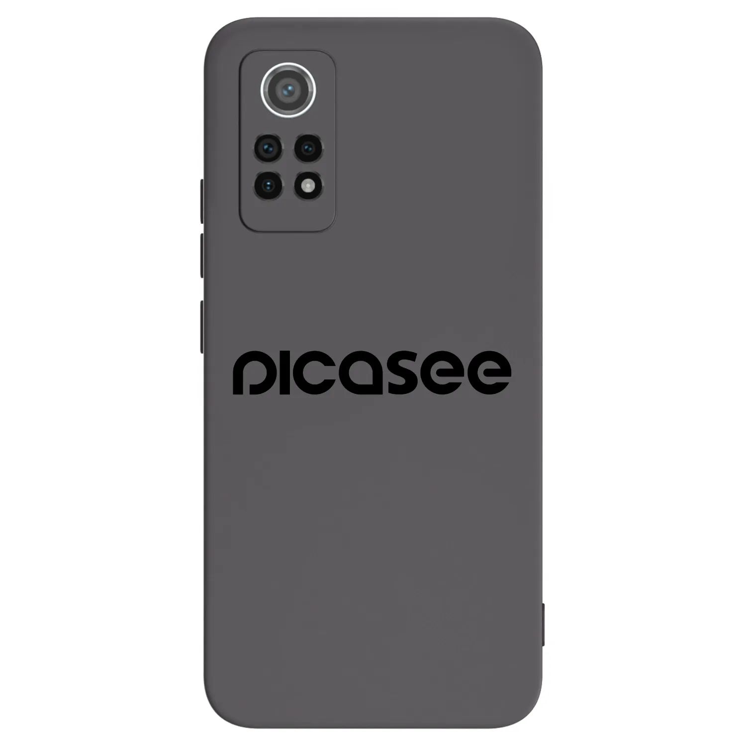 Picasee fekete szilikon tok az alábbi mobiltelefonokra Xiaomi Redmi Note 12 Pro 4G - Picasee - new logo - black