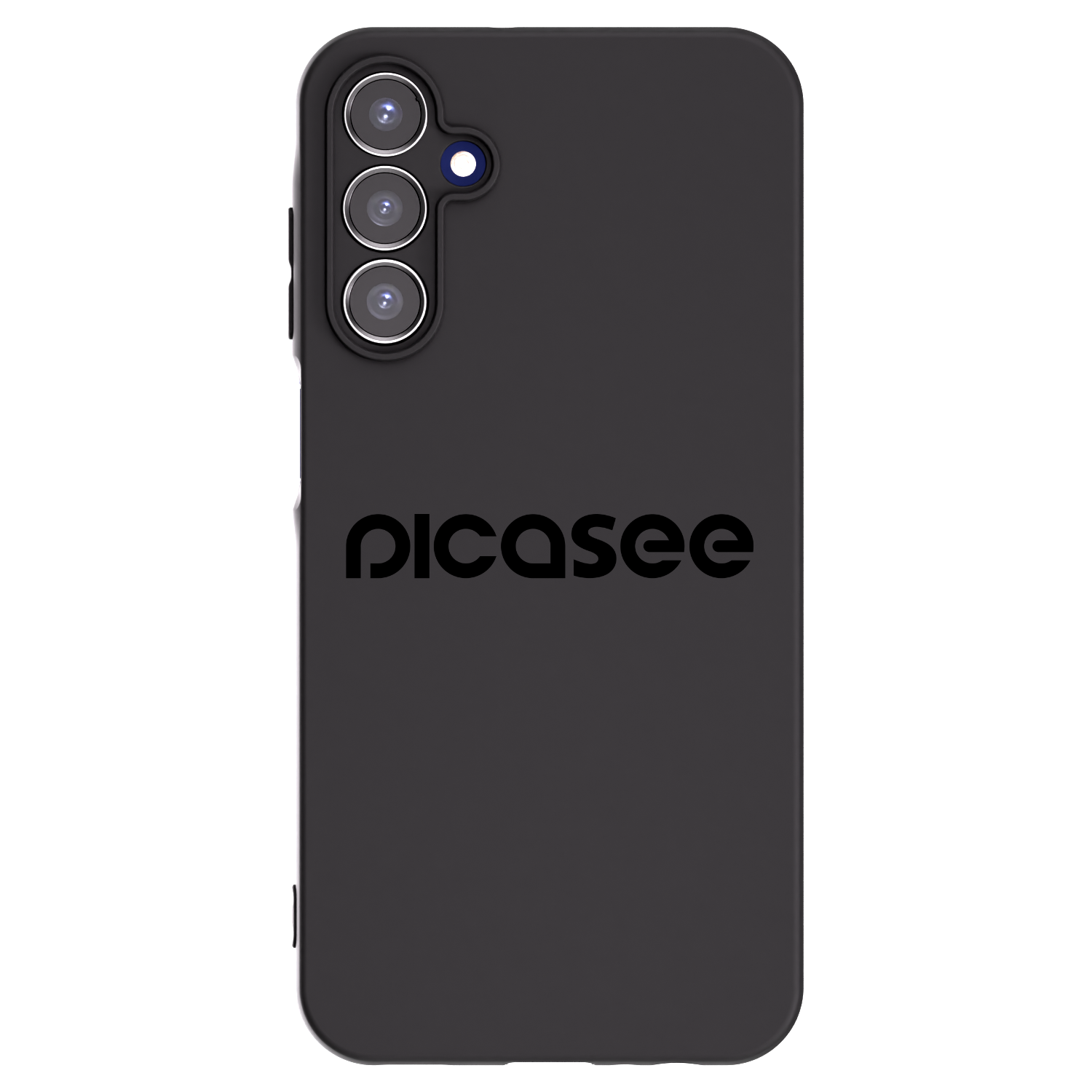 Picasee fekete szilikon tok az alábbi mobiltelefonokra Samsung Galaxy A15 A155F 4G - Picasee - new logo - black