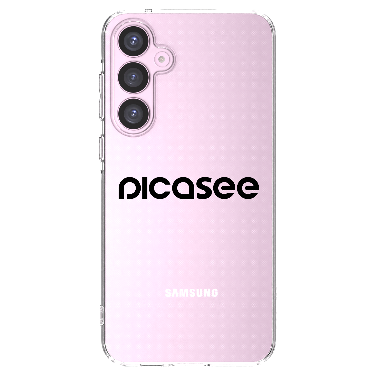 Picasee átlátszó szilikon tok az alábbi mobiltelefonokra Samsung Galaxy A55 5G A556B - Picasee - new logo - black