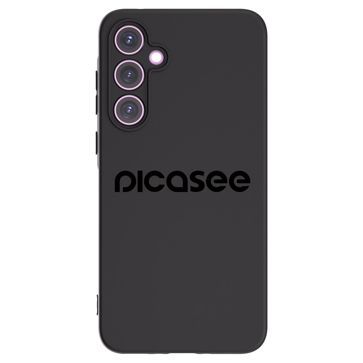 Picasee fekete szilikon tok az alábbi mobiltelefonokra Samsung Galaxy A35 5G A356B - Picasee - new logo - black