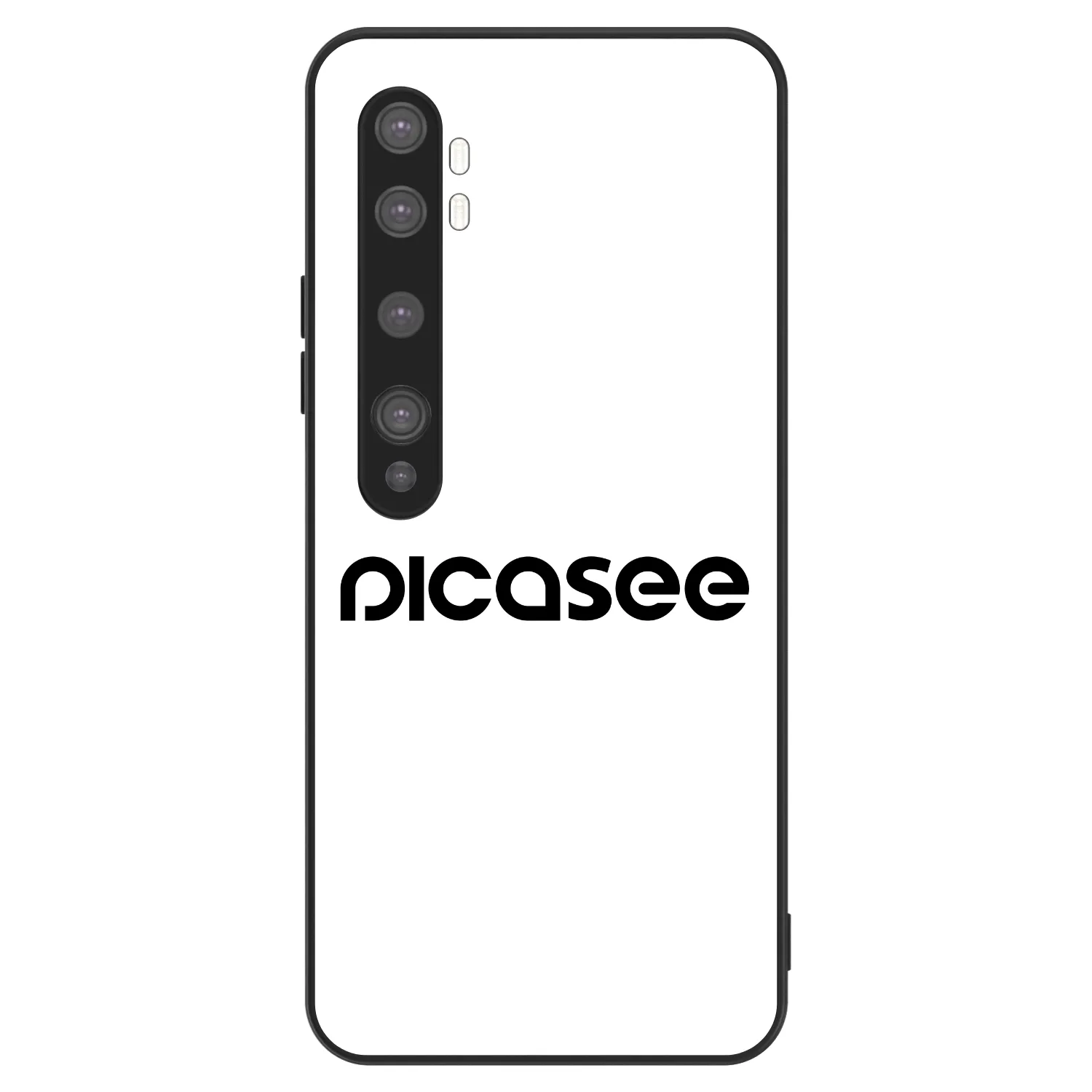 Picasee ULTIMATE CASE Xiaomi Mi Note 10 (Pro) - készülékre - Picasee - new logo - black