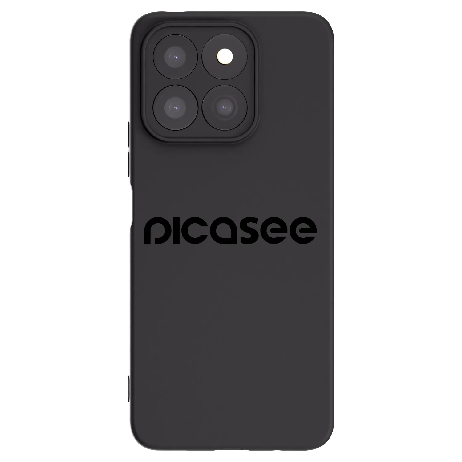 Picasee fekete szilikon tok az alábbi mobiltelefonokra Honor X8b - Picasee - new logo - black