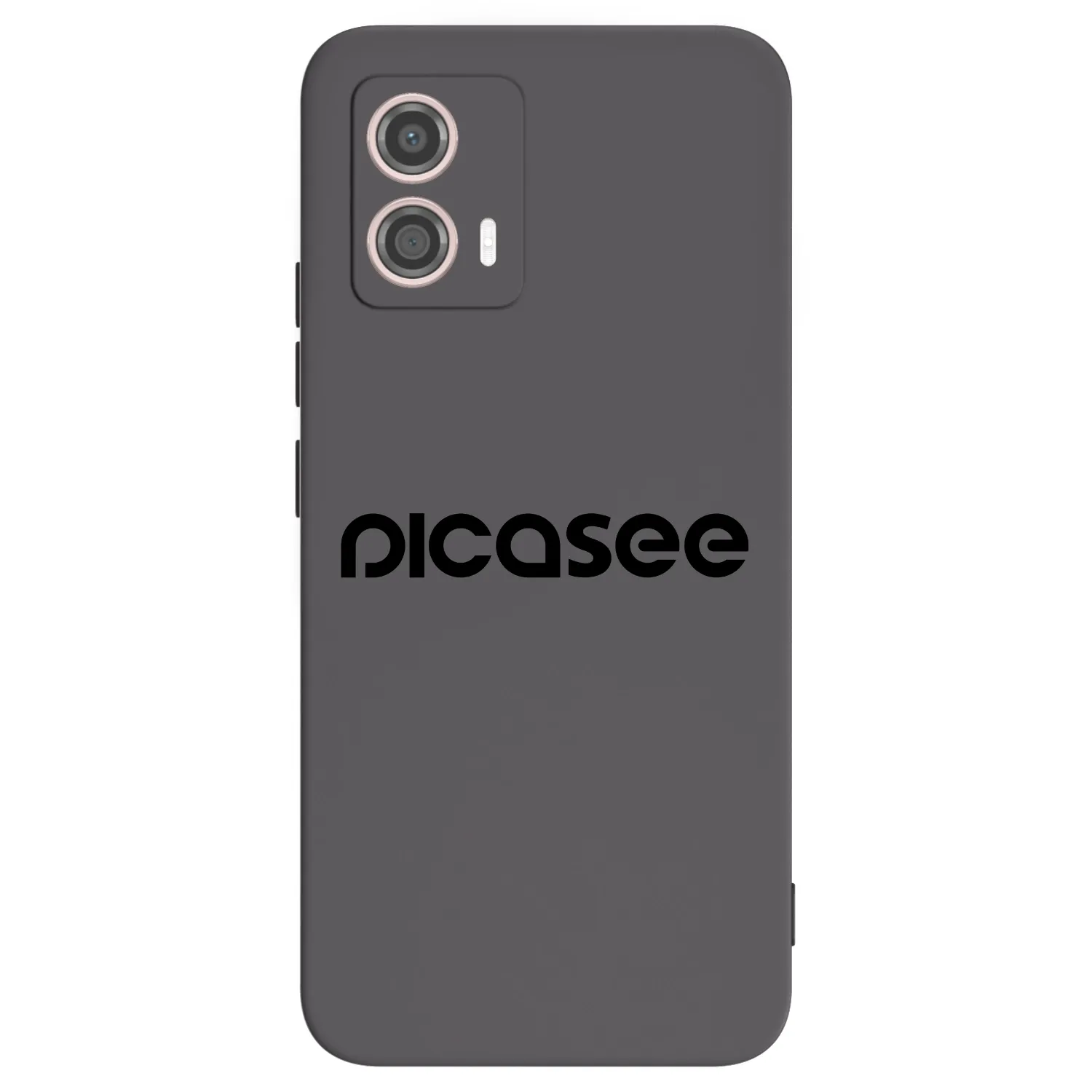 Picasee fekete szilikon tok az alábbi mobiltelefonokra Motorola Moto G53 5G - Picasee - new logo - black