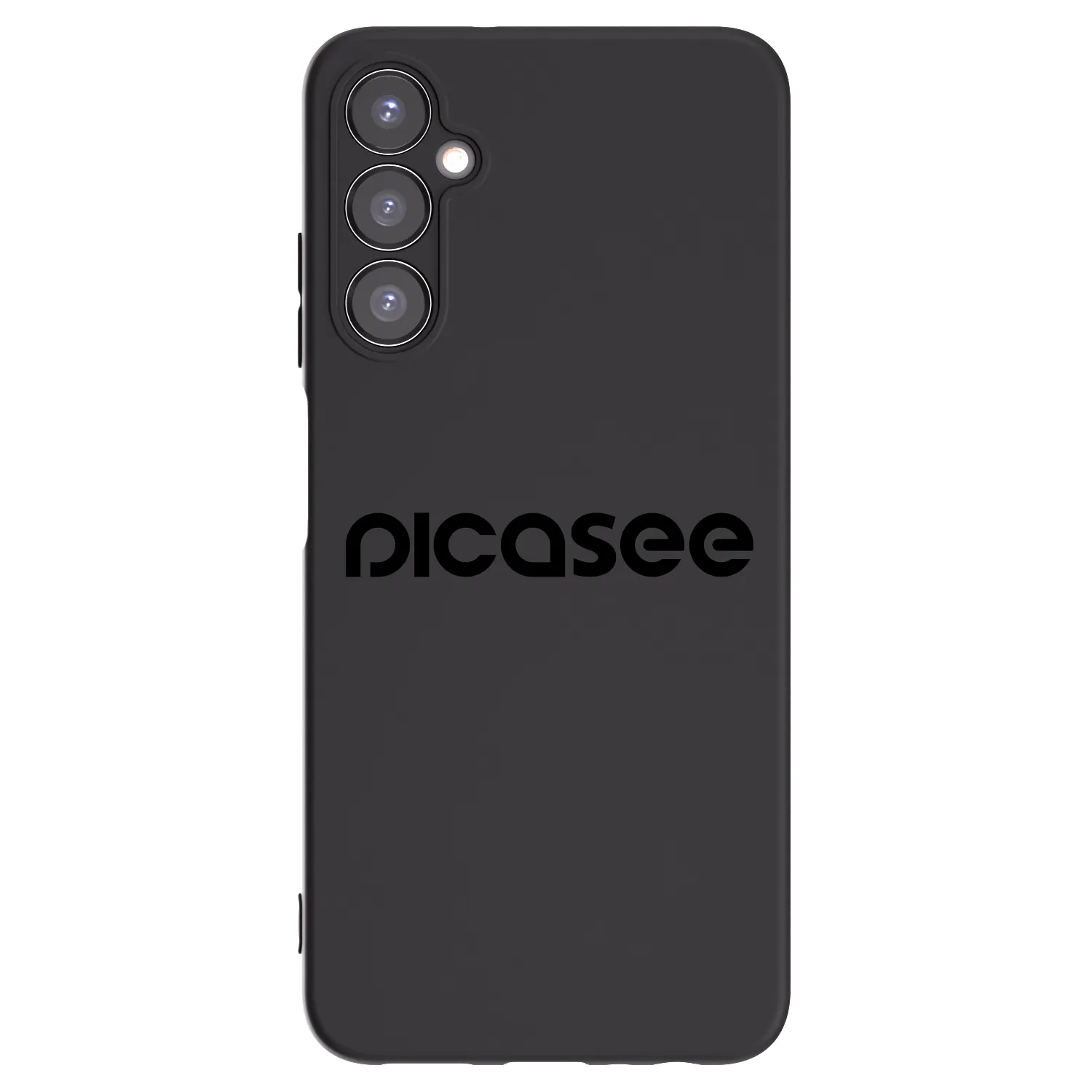 Picasee fekete szilikon tok az alábbi mobiltelefonokra Samsung Galaxy A05s A057G - Picasee - new logo - black