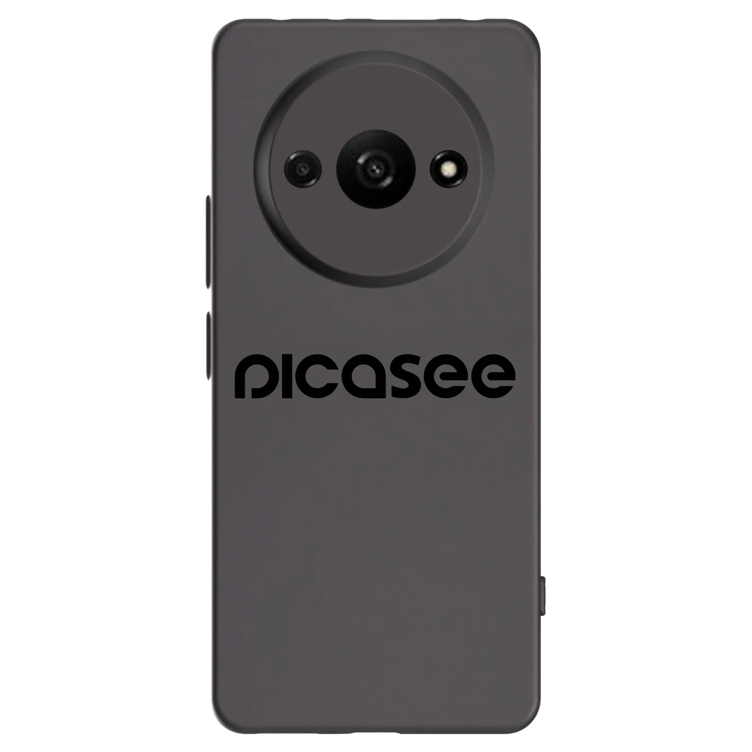 Picasee fekete szilikon tok az alábbi mobiltelefonokra Xiaomi Redmi A3 - Picasee - new logo - black