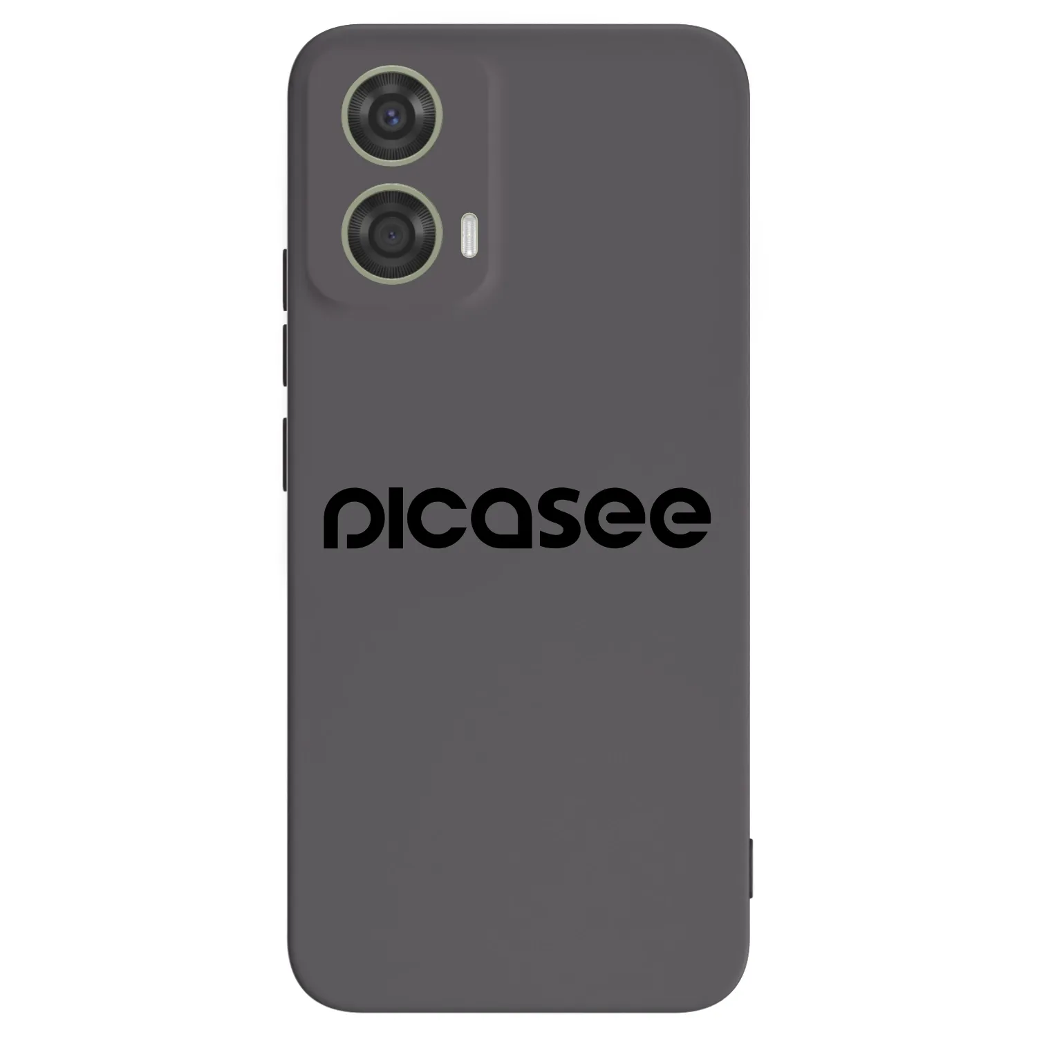 Picasee fekete szilikon tok az alábbi mobiltelefonokra Motorola Moto G24 - Picasee - new logo - black