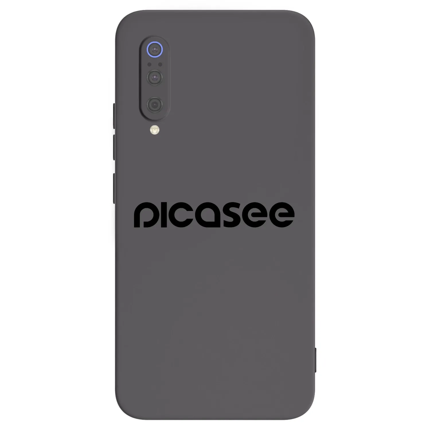 Picasee fekete szilikon tok az alábbi mobiltelefonokra Xiaomi Mi 9 - Picasee - new logo - black