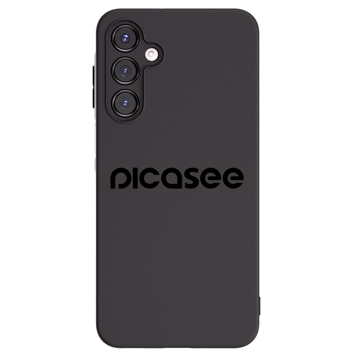 Picasee fekete szilikon tok az alábbi mobiltelefonokra Samsung Galaxy A16 5G - Picasee - new logo - black
