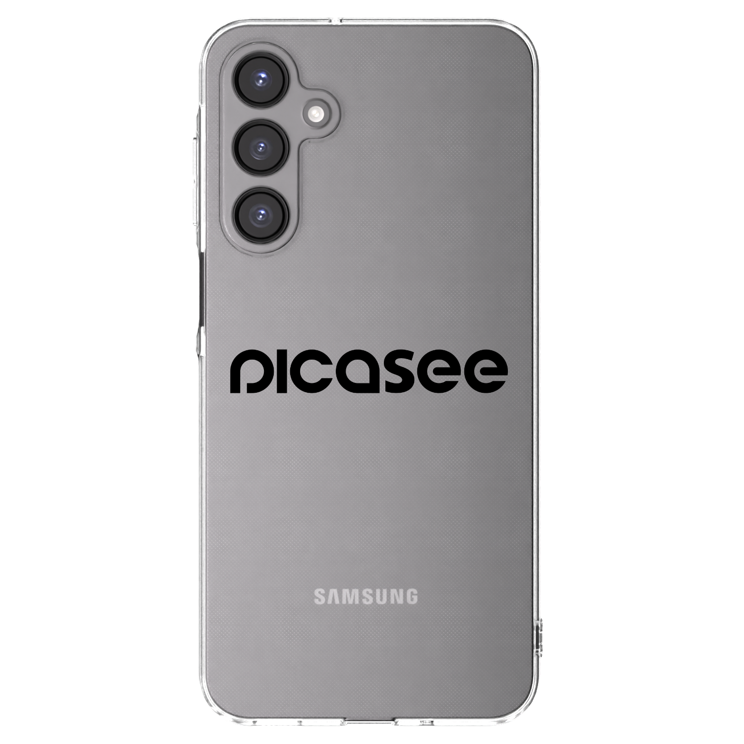 Picasee átlátszó szilikon tok az alábbi mobiltelefonokra Samsung Galaxy A16 5G - Picasee - new logo - black