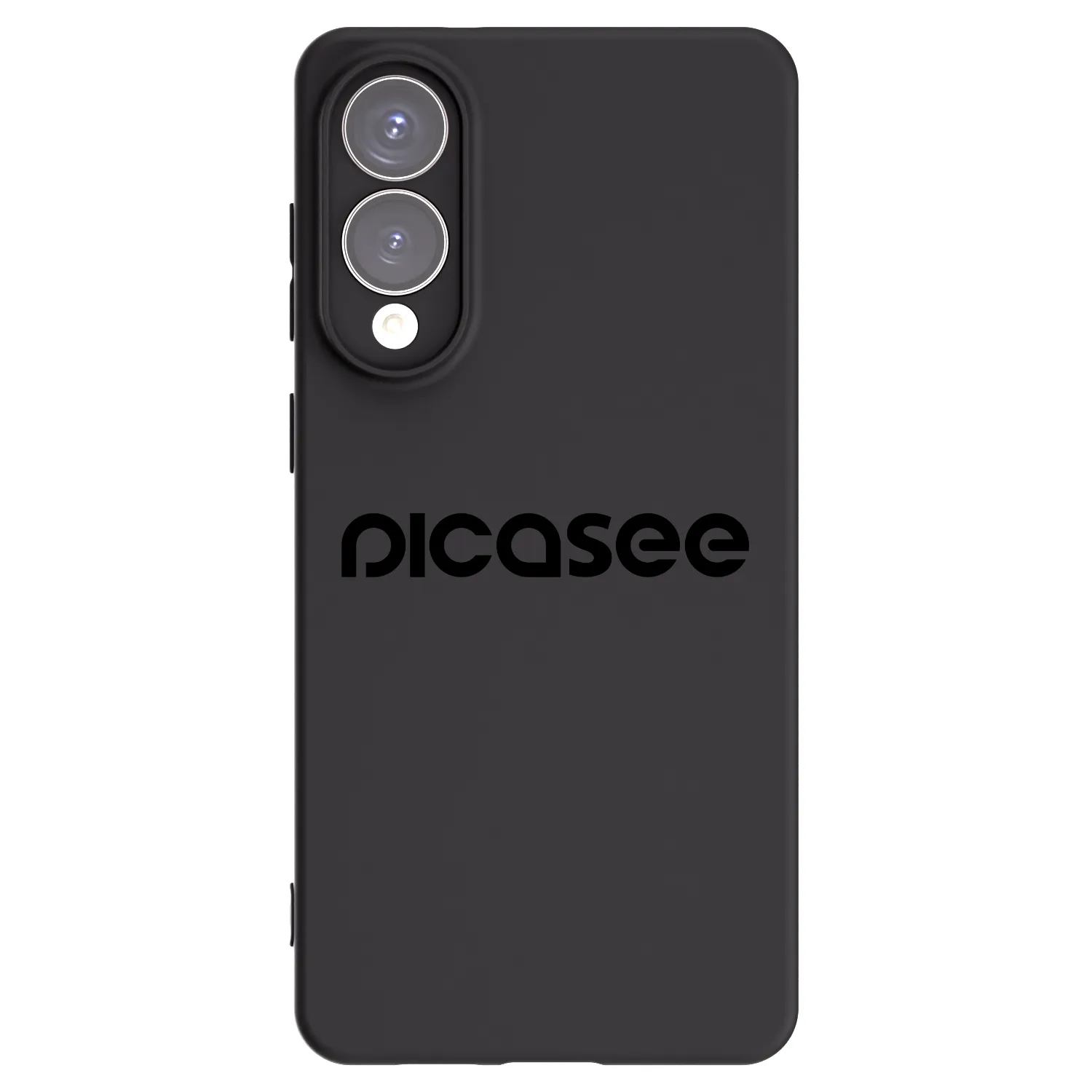 Picasee fekete szilikon tok az alábbi mobiltelefonokra Samsung Galaxy S25 Edge 5G - Picasee - new logo - black