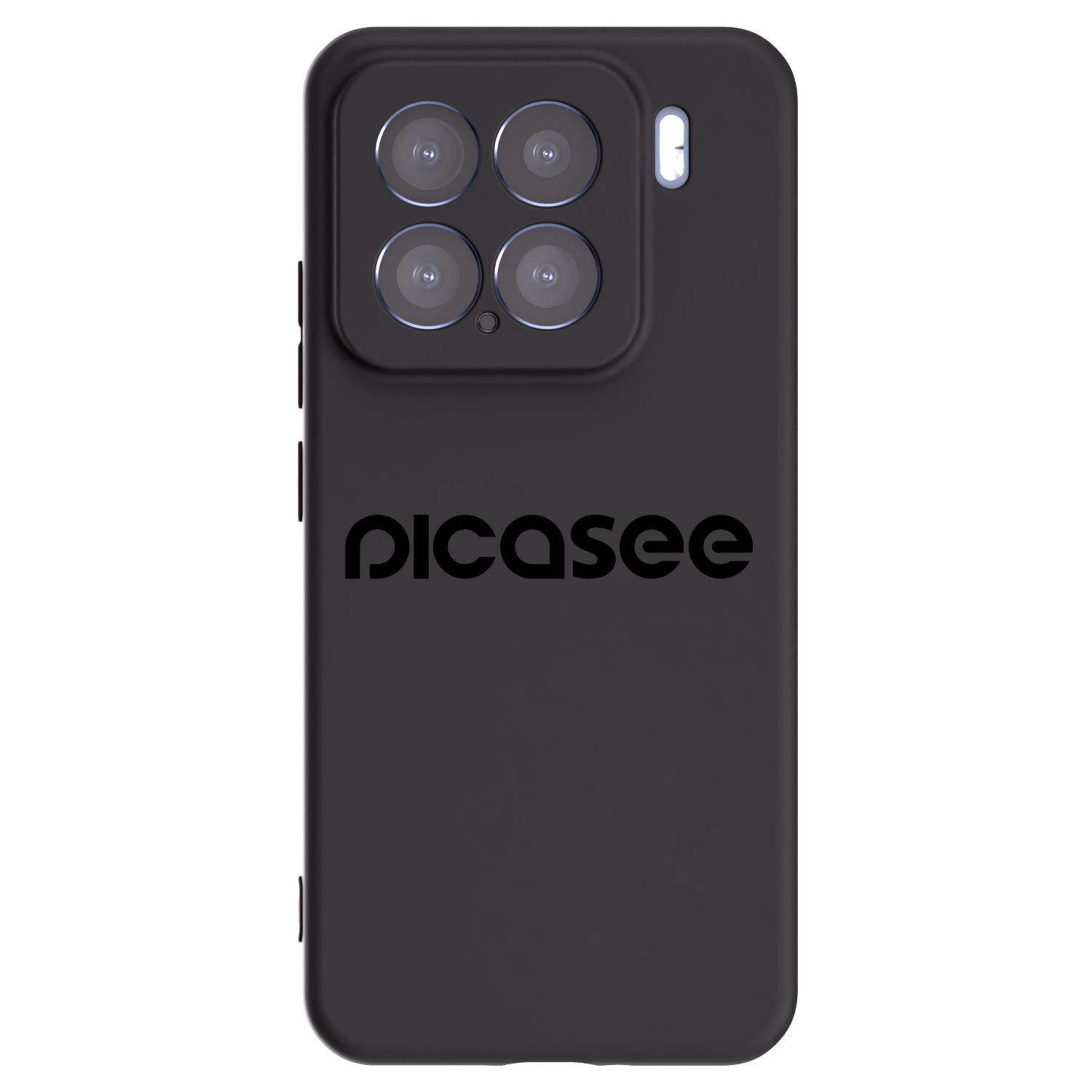 Picasee fekete szilikon tok az alábbi mobiltelefonokra Xiaomi 15 - Picasee - new logo - black