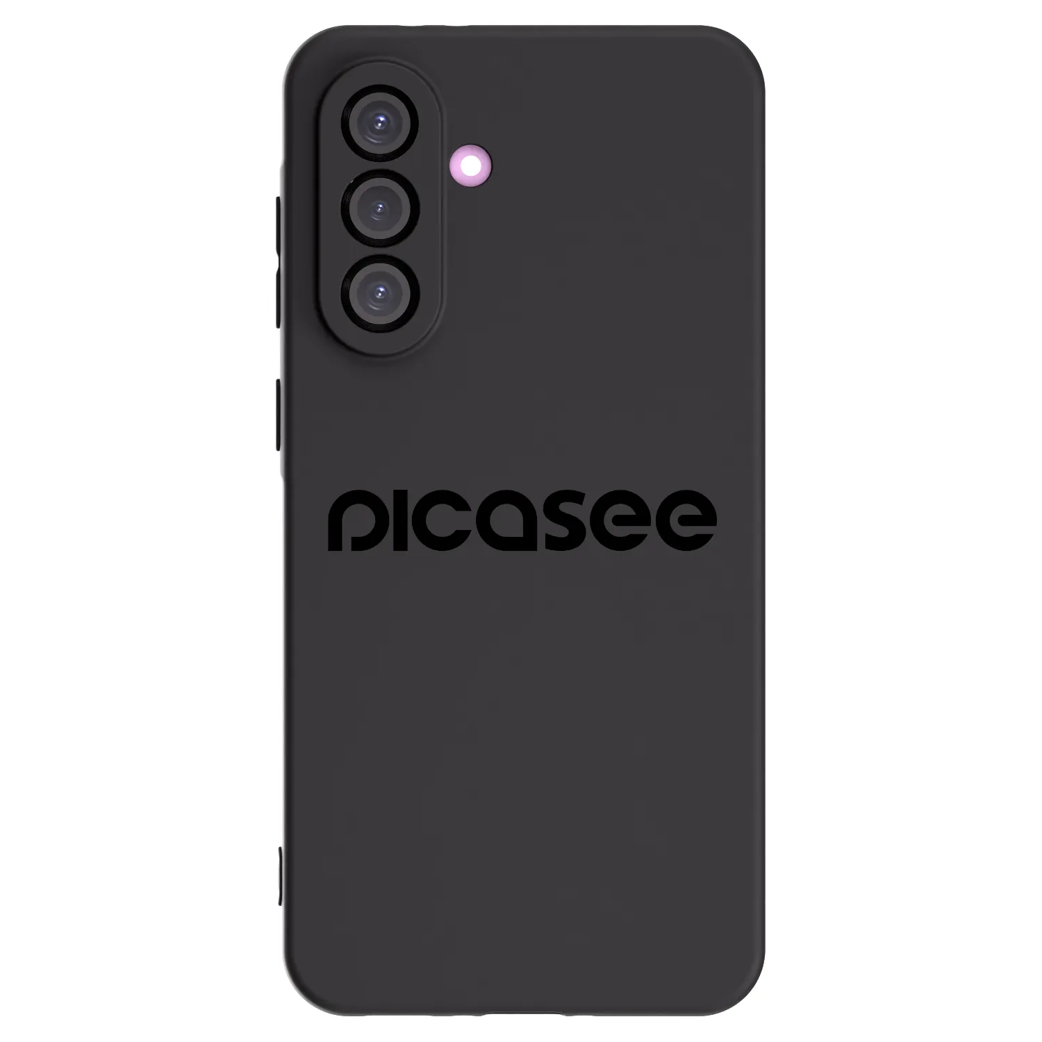 Picasee fekete szilikon tok az alábbi mobiltelefonokra Samsung Galaxy A56 5G A566B - Picasee - new logo - black