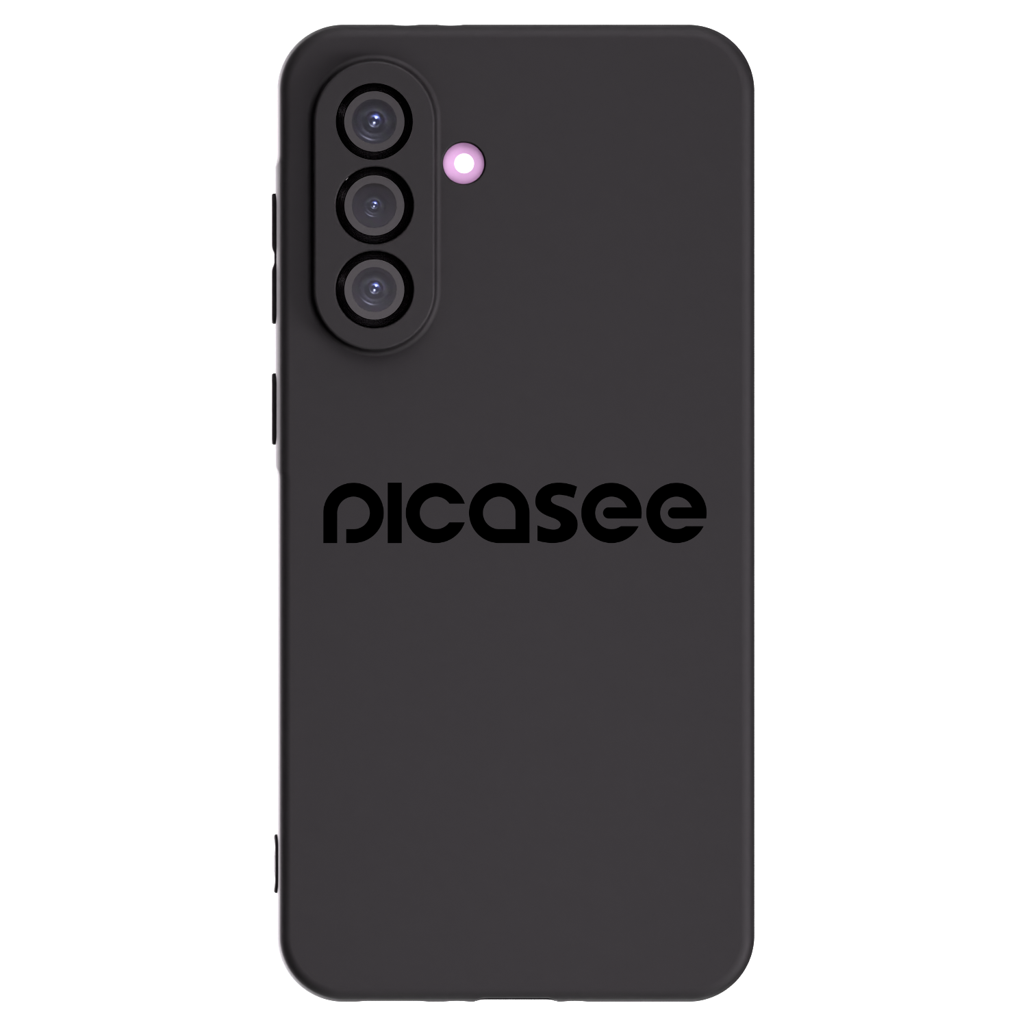 Picasee fekete szilikon tok az alábbi mobiltelefonokra Samsung Galaxy A36 5G - Picasee - new logo - black