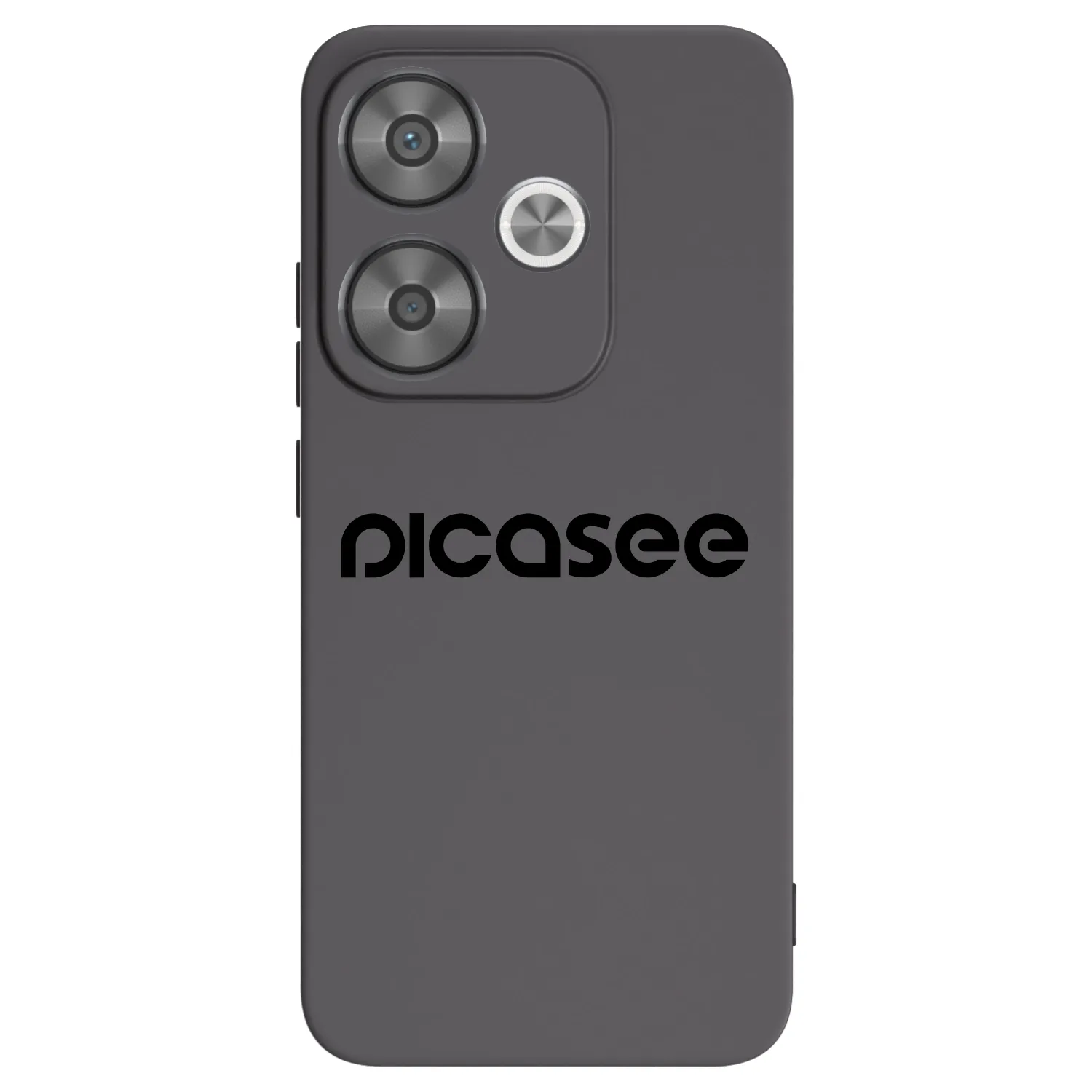 Picasee fekete szilikon tok az alábbi mobiltelefonokra Xiaomi Poco F6 - Picasee - new logo - black